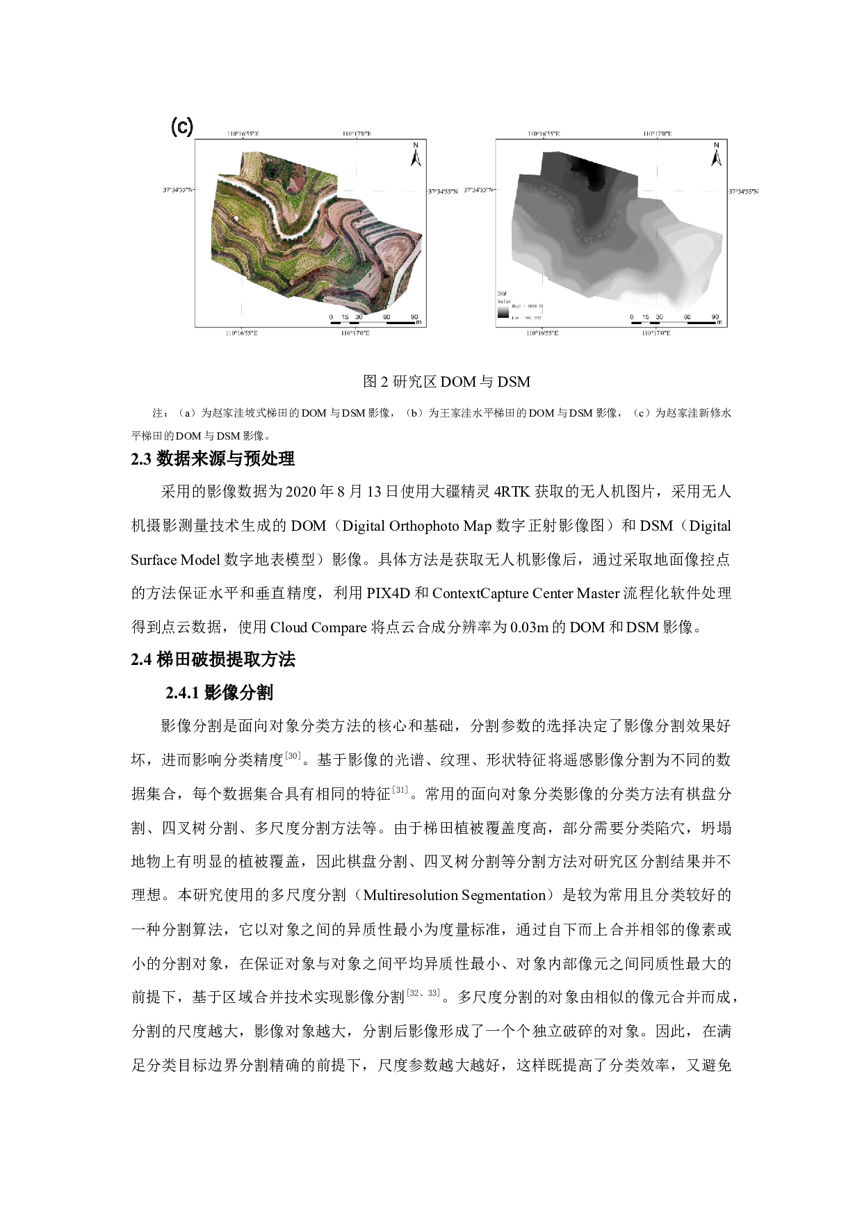 基于无人机影像和DSM的黄土梯田破损提取方法-15633字.docx 第9页