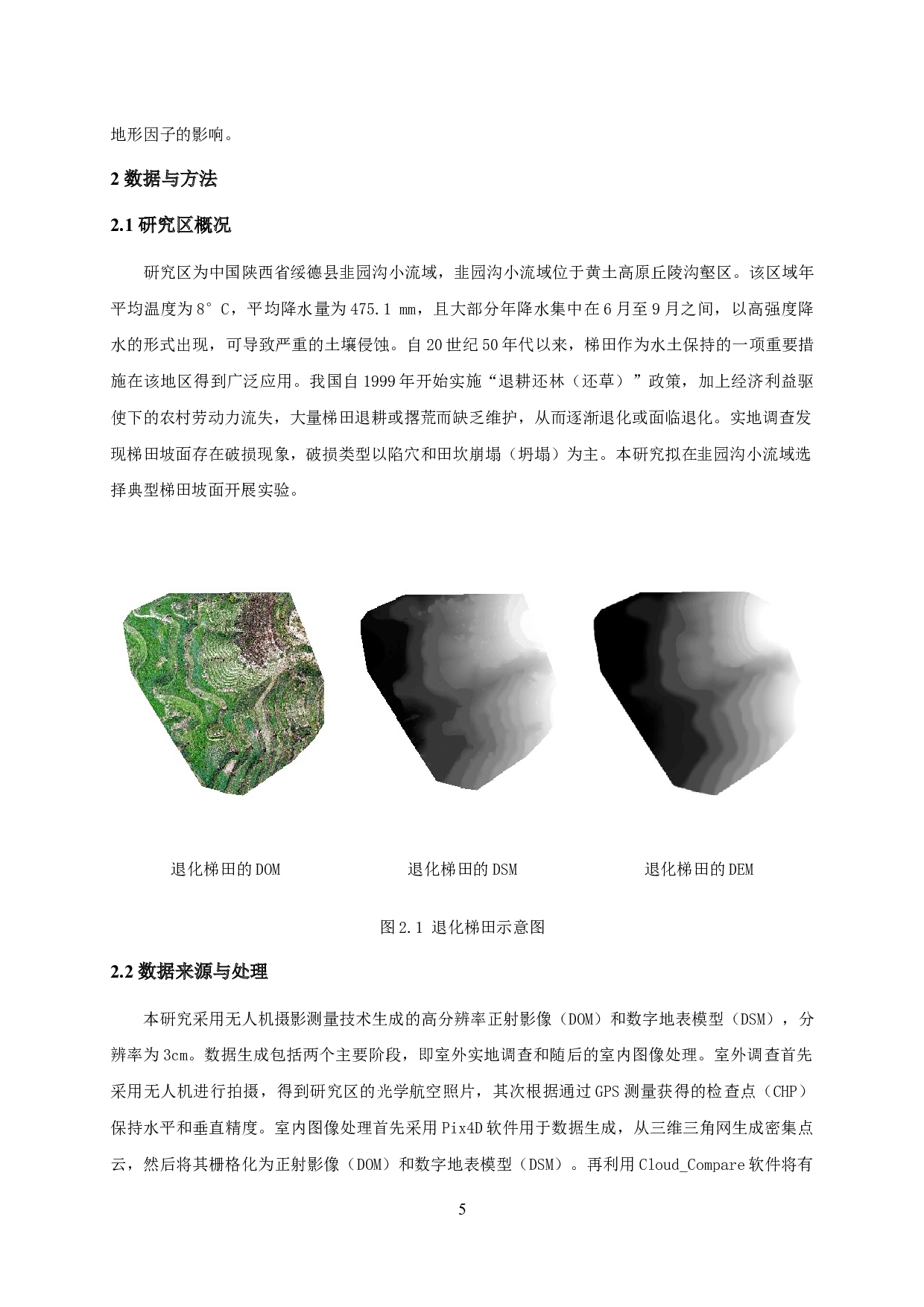 梯田退化对土壤侵蚀地形因子的影响-10710字.docx 第8页