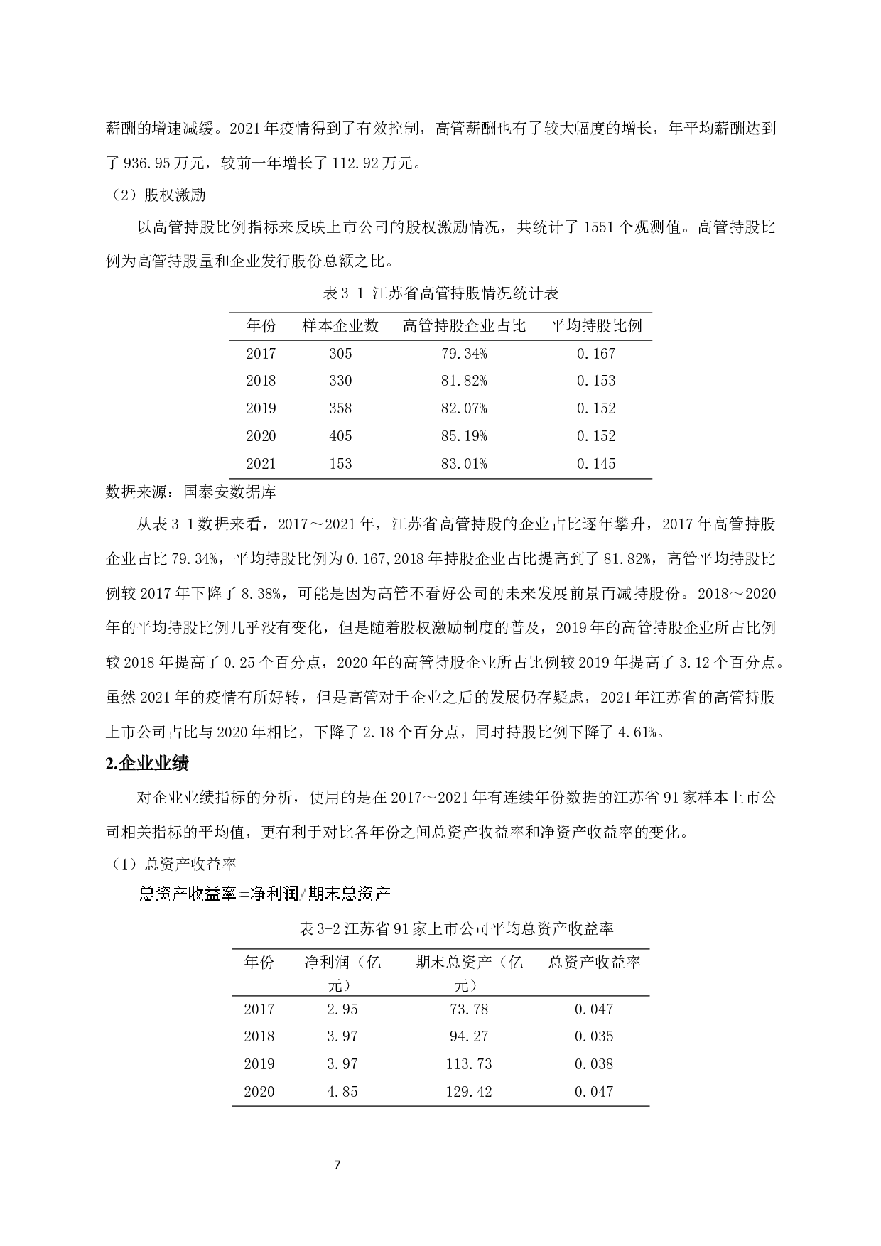 产权性质与高管薪酬业绩敏感性的相关性研究&mdash;基于江苏上市公司的经验证据-11333字.docx 第10页