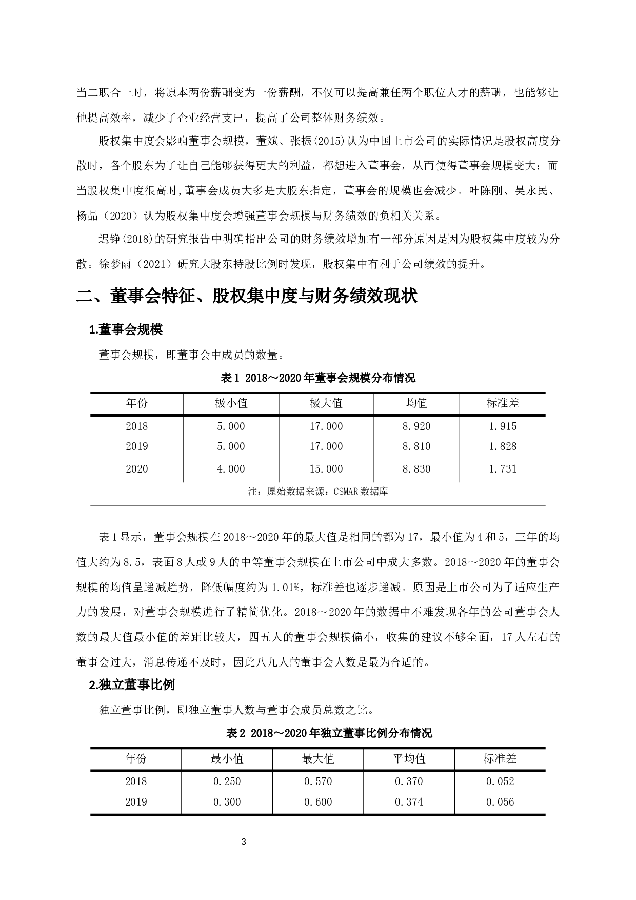 董事会特征、股权集中度与公司财务绩效-10051字.docx 第6页