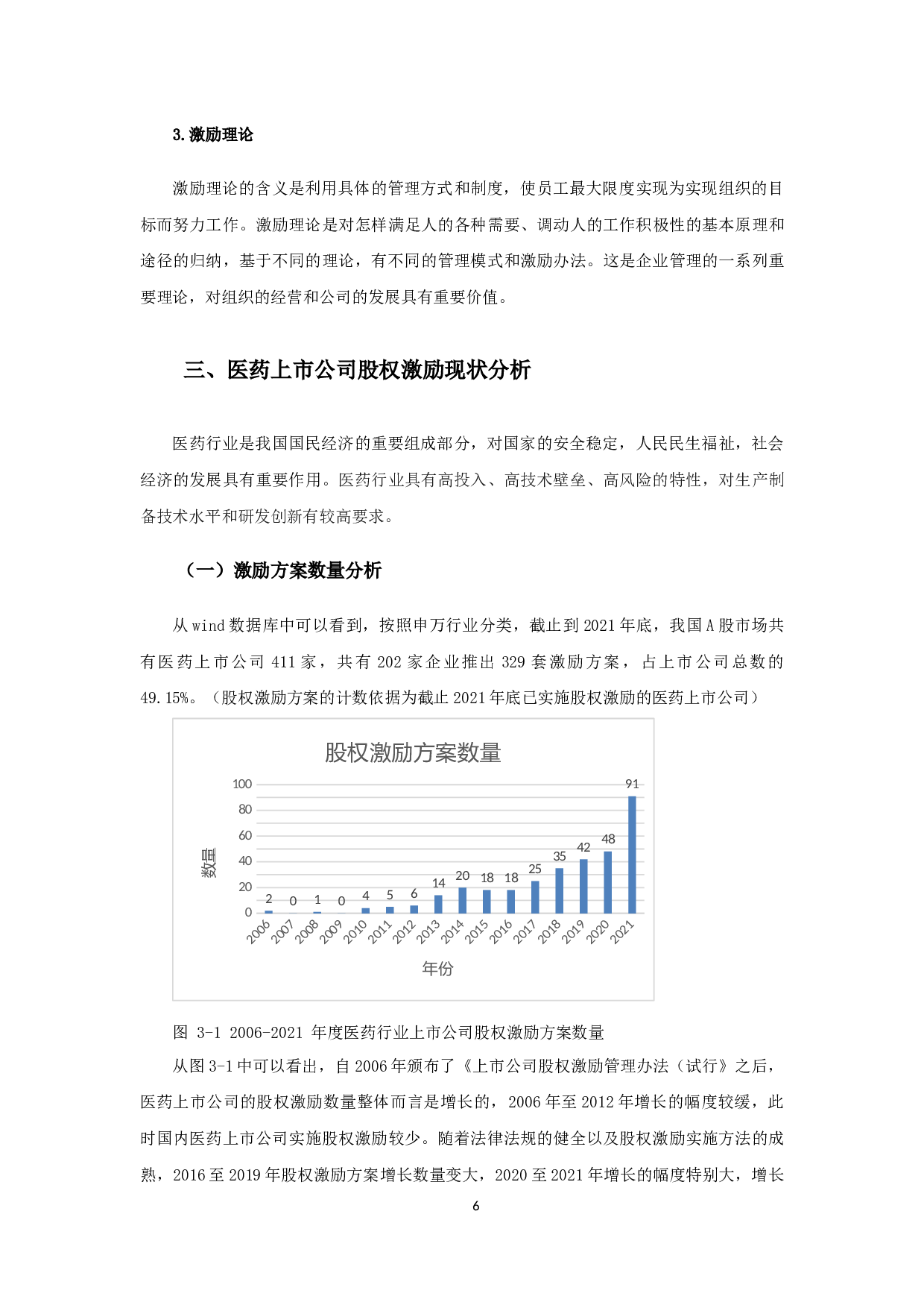 医药上市公司股权激励对企业绩效影响的实证研究-12132字.docx 第9页