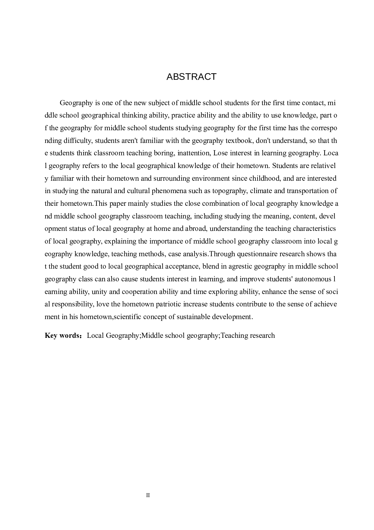 基于乡土地理的中学地理教学研究-9899字.docx 第3页