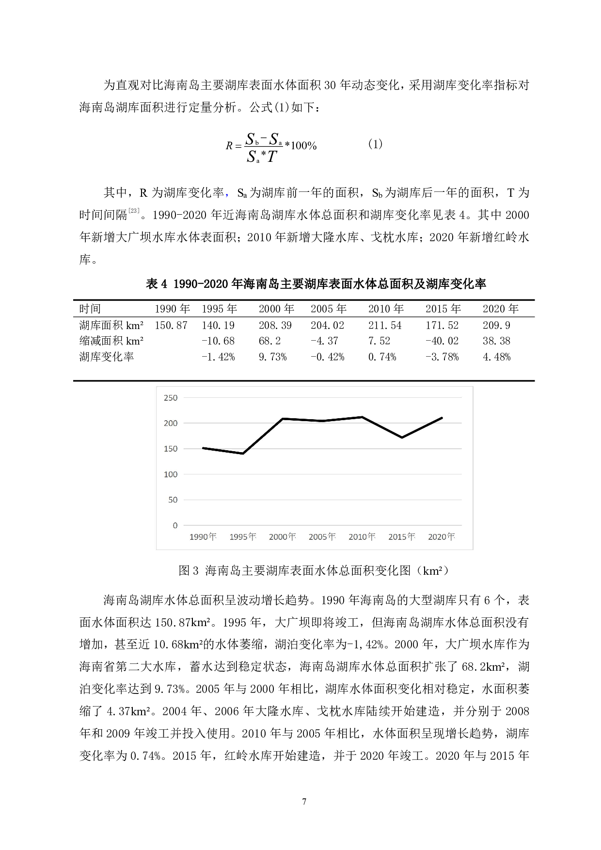 近30年海南岛主要湖库表面水体面积变化遥感监测与时空分析-11892字.pdf 第9页