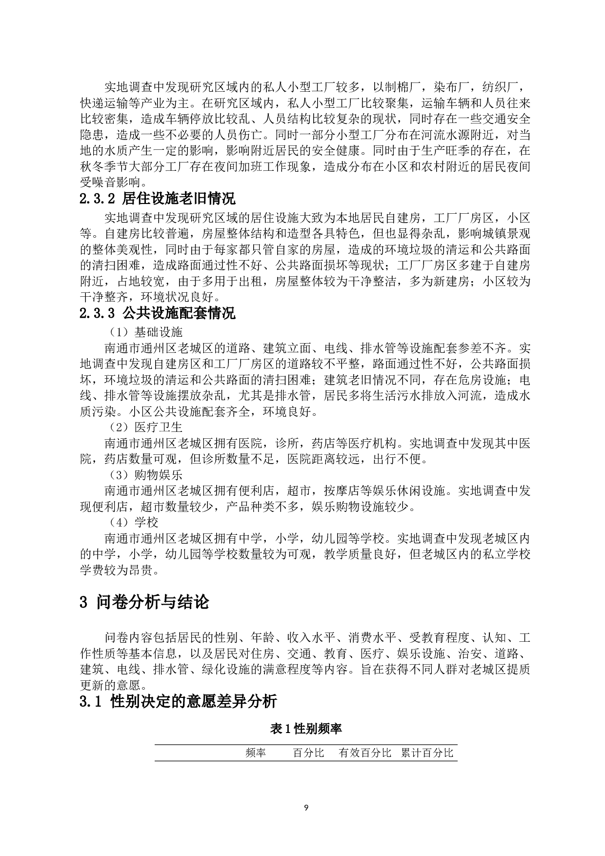 江苏南通市通州区老城区提质更新意愿与模式研究-12894字.doc 第7页