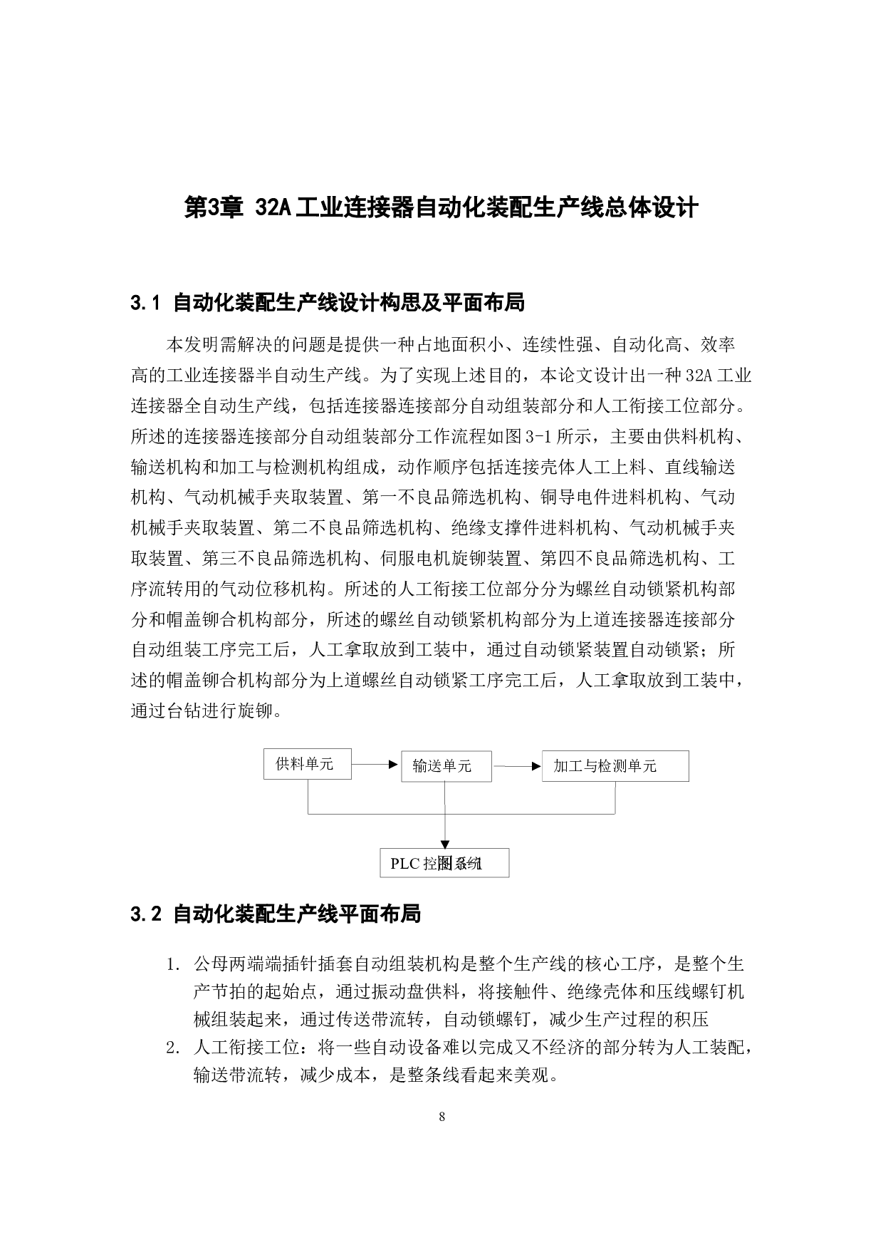 32A工业连接器自动化装配生产线设计-10737字.docx 第8页