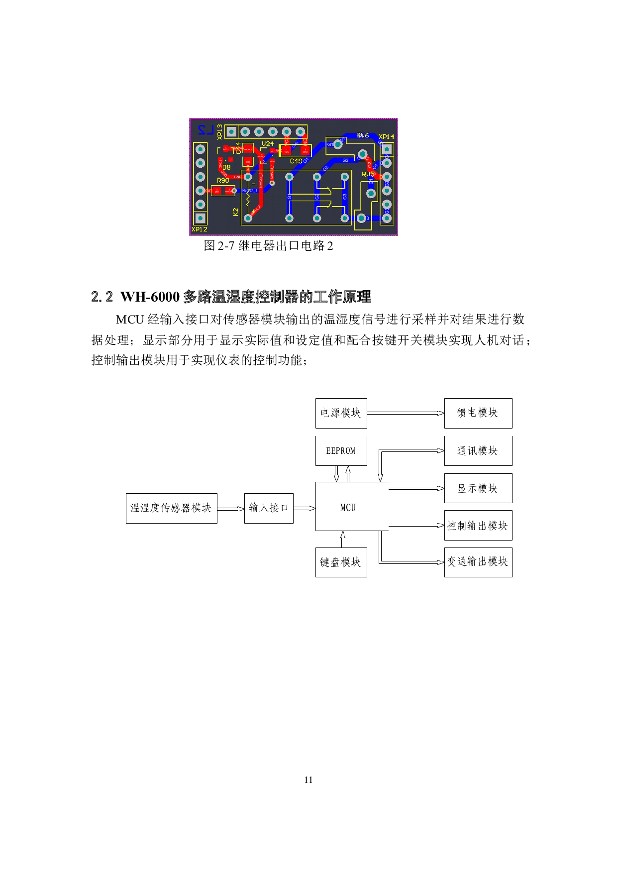 WH-6000多路温湿度控制器的设计-10360字.docx 第9页