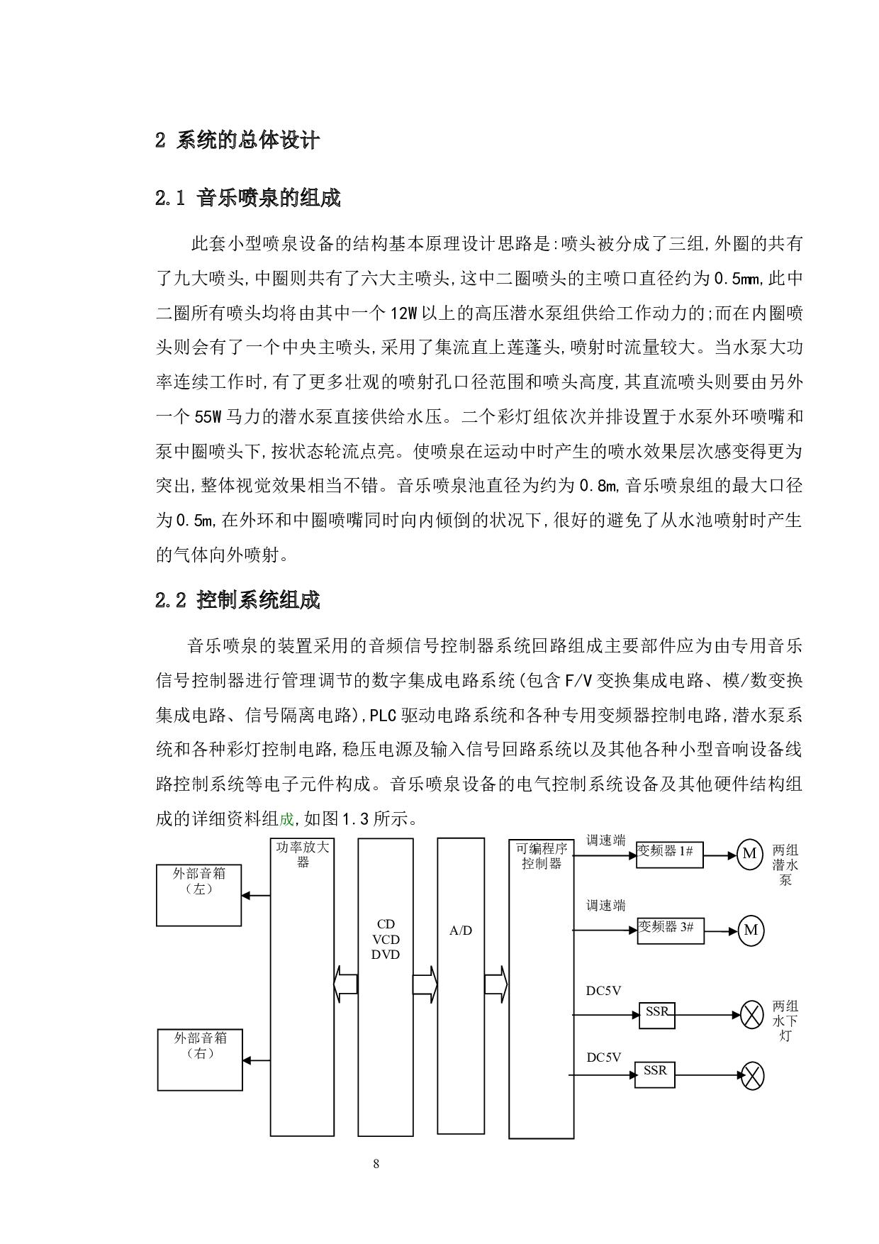 基于PLC的音乐喷泉控制系统的设计-12178字.docx 第9页