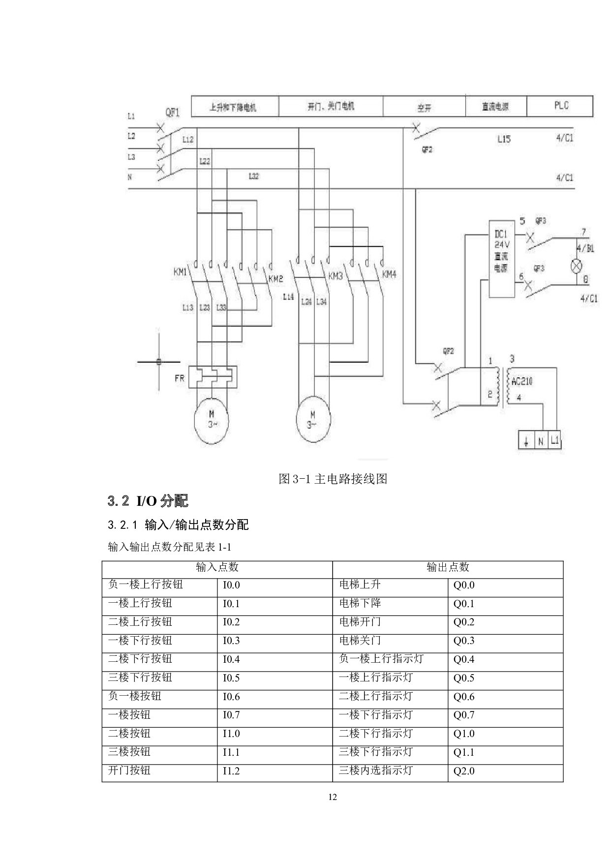 基于PLC的别墅四层电梯控制系统设计-10750字.doc 第9页