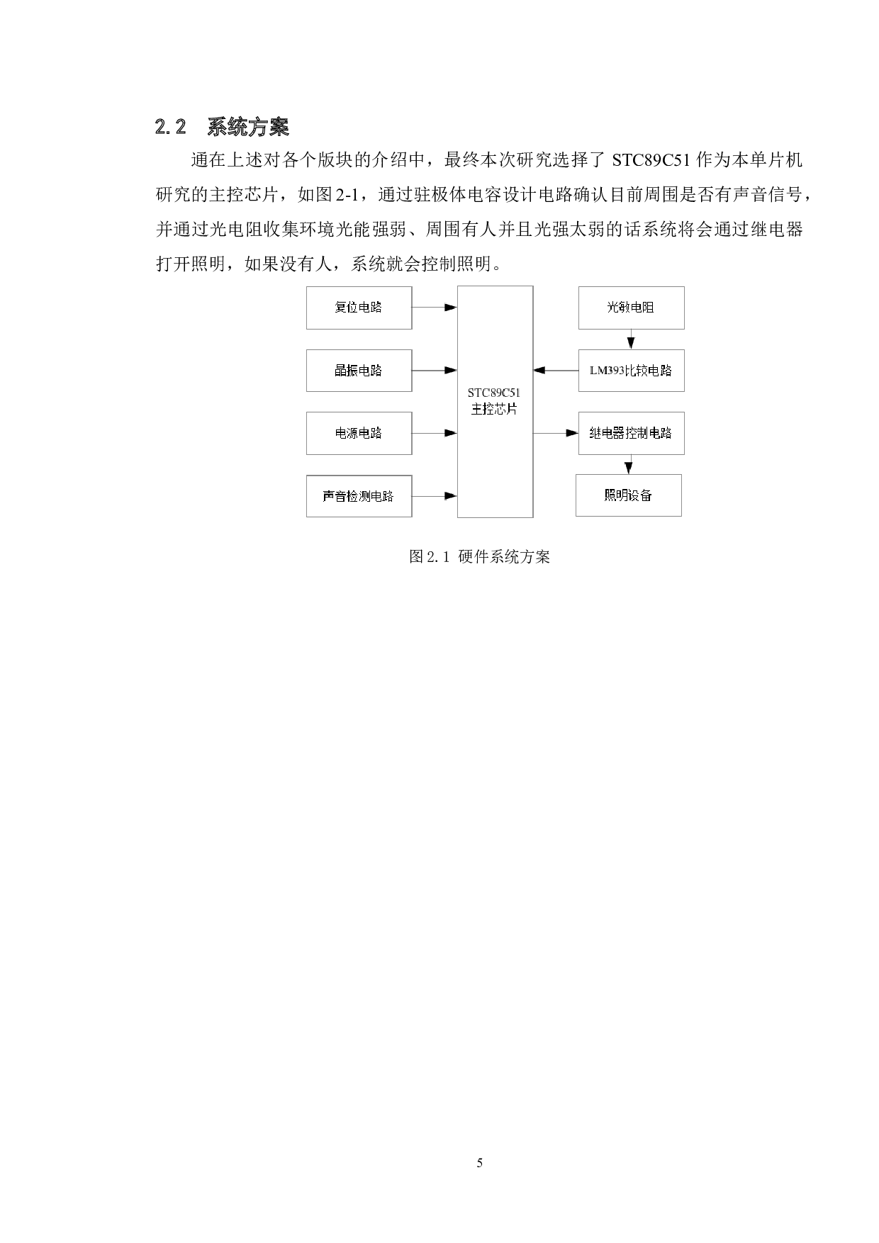基于51单片机的智能声光控灯设计-10718字.doc 第9页