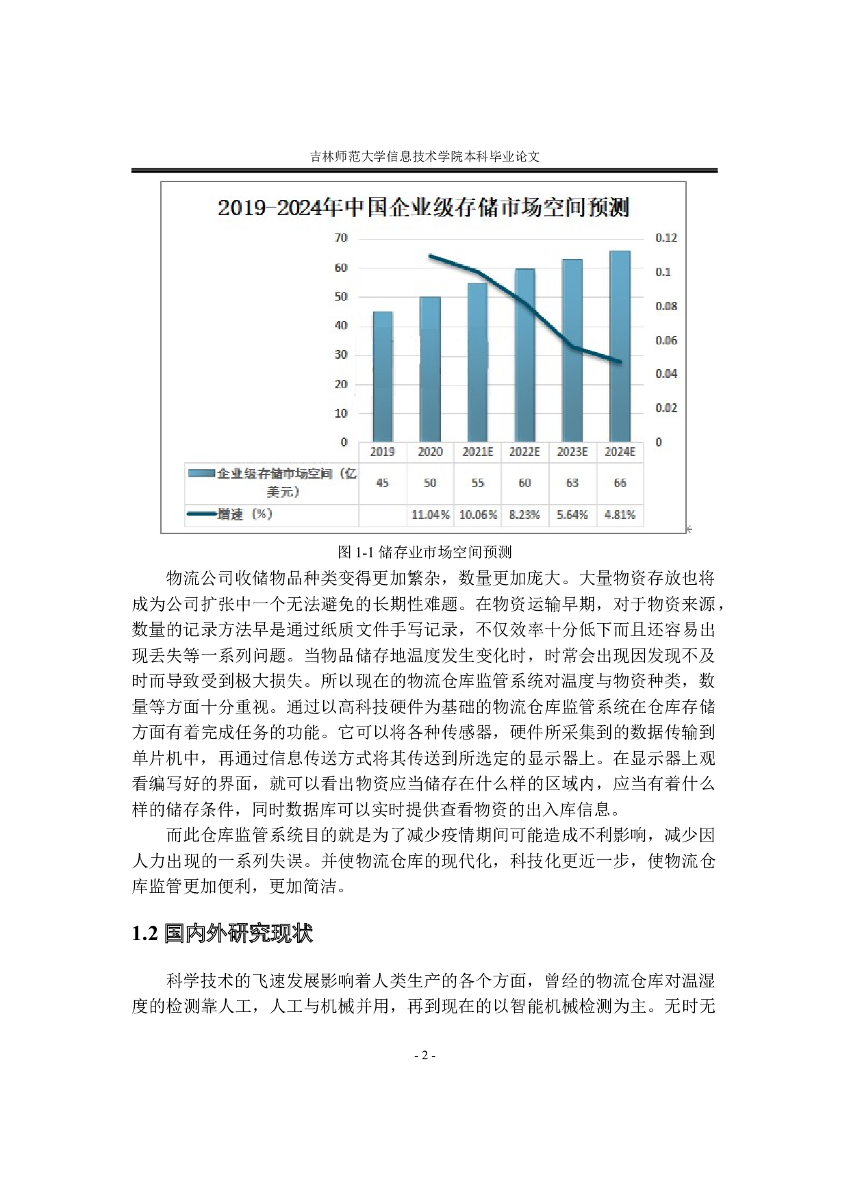 基于单片机的物流仓库监管系统设计-9000字.docx 第5页