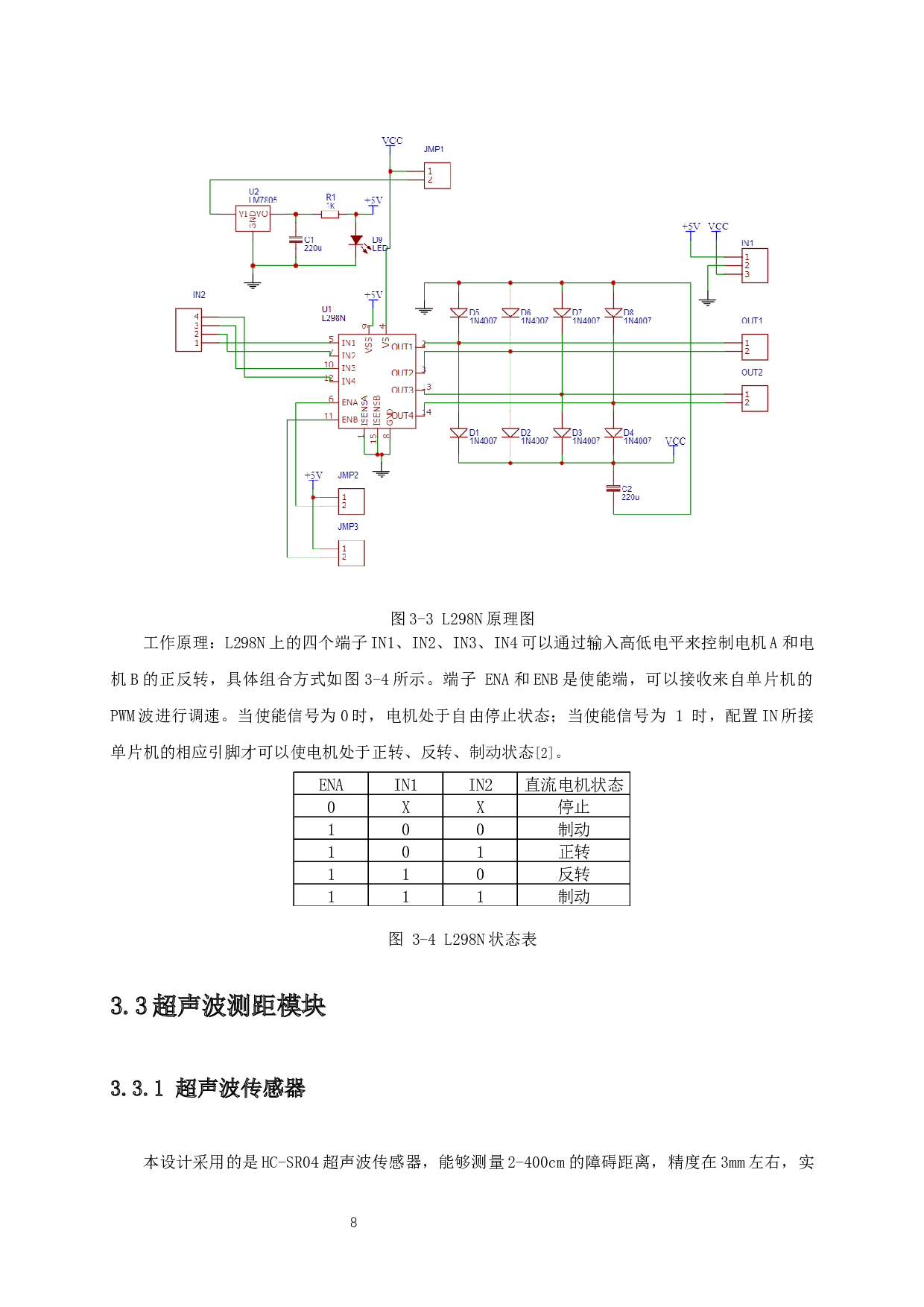 智能避障小车的软硬件设计-11047字.docx 第10页