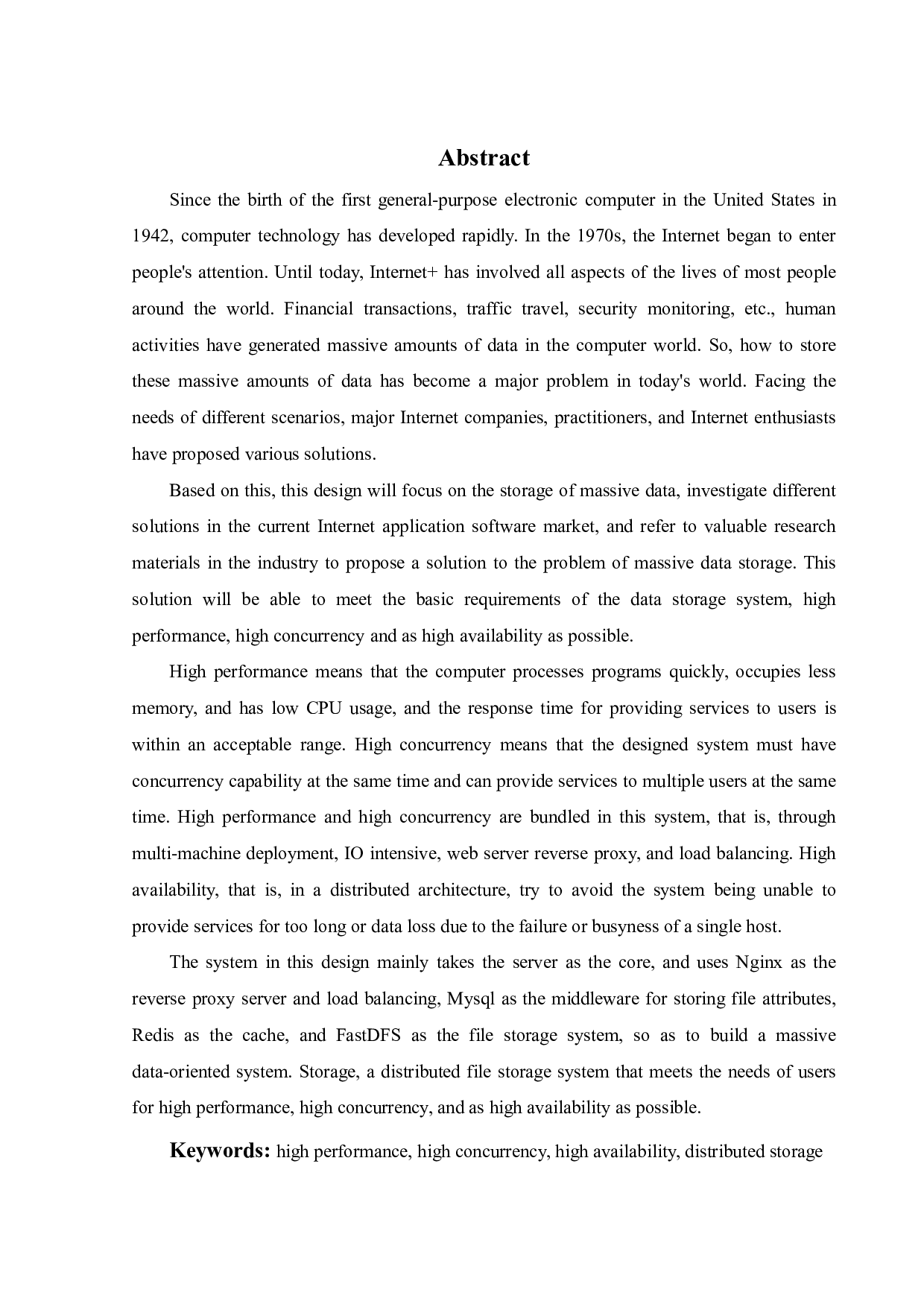面对海量数据的分布式文件存储系统研究-17600字.pdf 第2页
