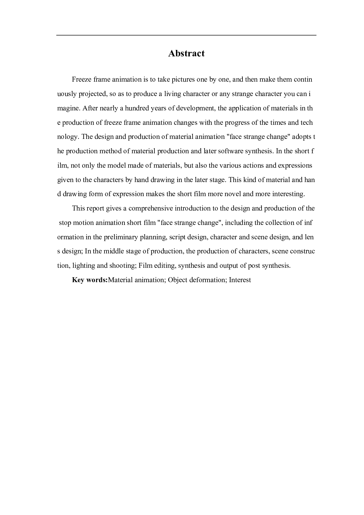 材料动画《面奇变》的设计与制作-4106字.pdf 第1页