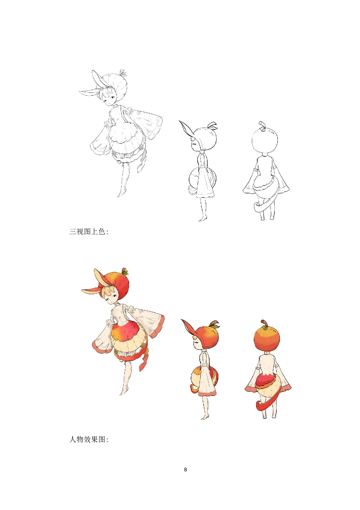 果媚蔬愚动漫形象及衍生品设计-3522字.docx 第7页