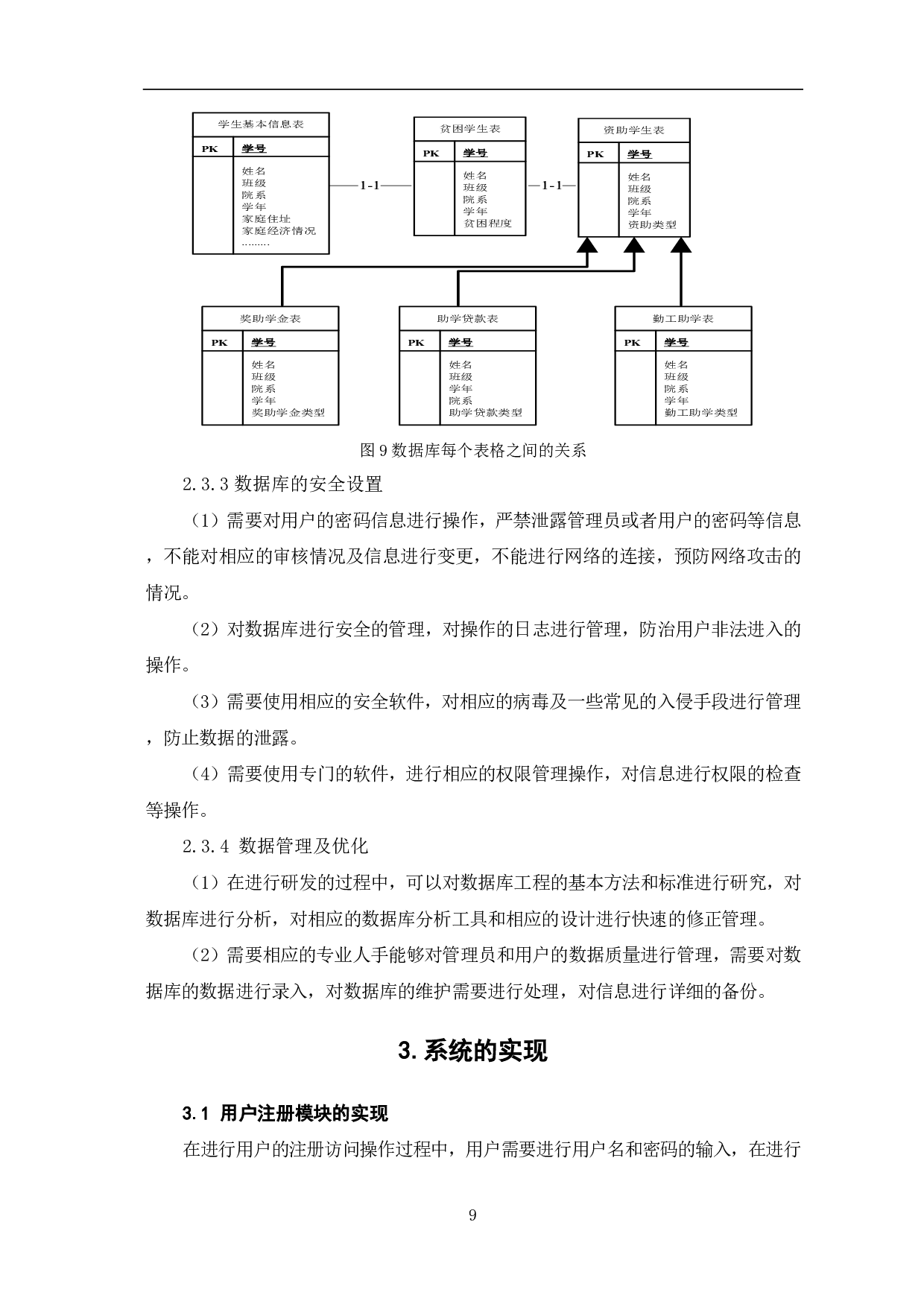 高校资助管理系统的设计与实现-7469字.pdf 第10页