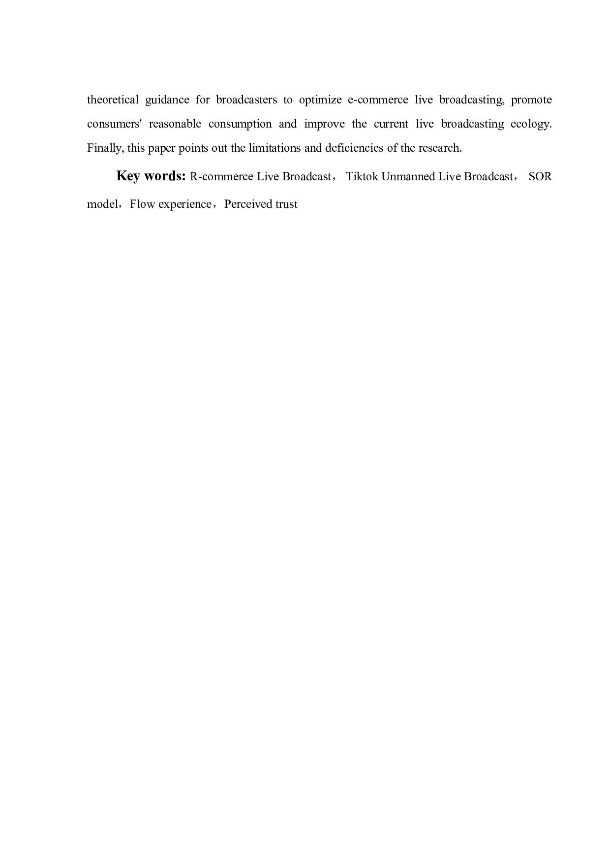 抖音无人直播模式下消费者零食网购的影响因素分析-21649字.pdf 第2页