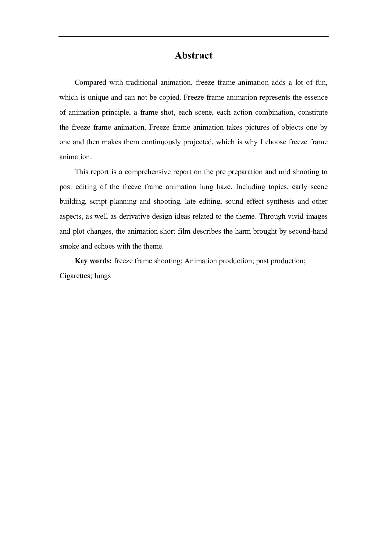 定格动画《肺霾》的创意与制作-3526字.pdf 第1页