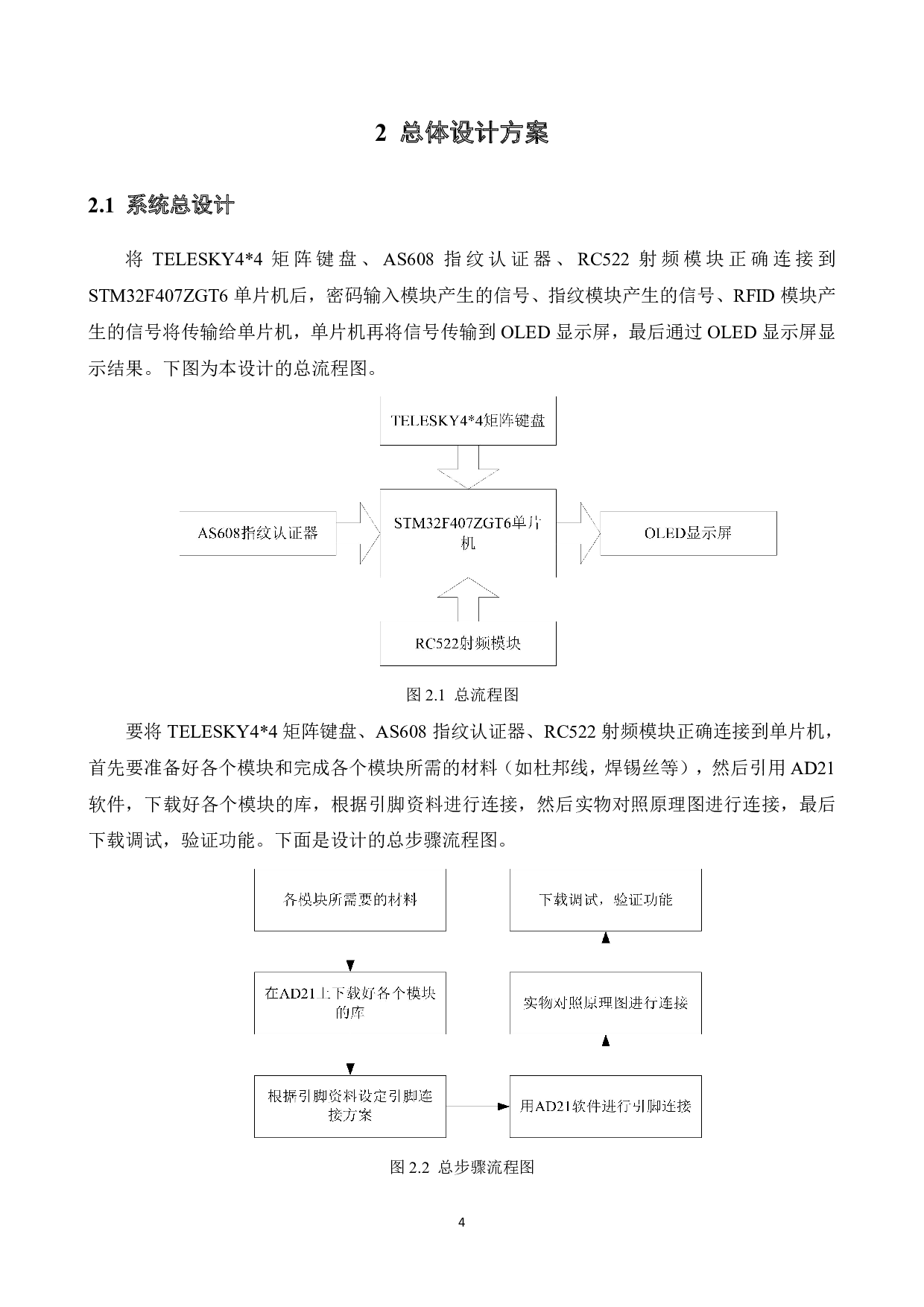 多模式电子密码锁（数字密码、RFID、指纹、WiFi远程密码）硬件设计-13057字.pdf 第8页