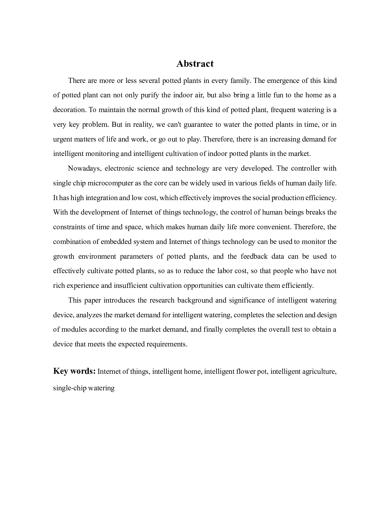 基于单片机的智能盆栽浇水装置-18567字.pdf 第4页