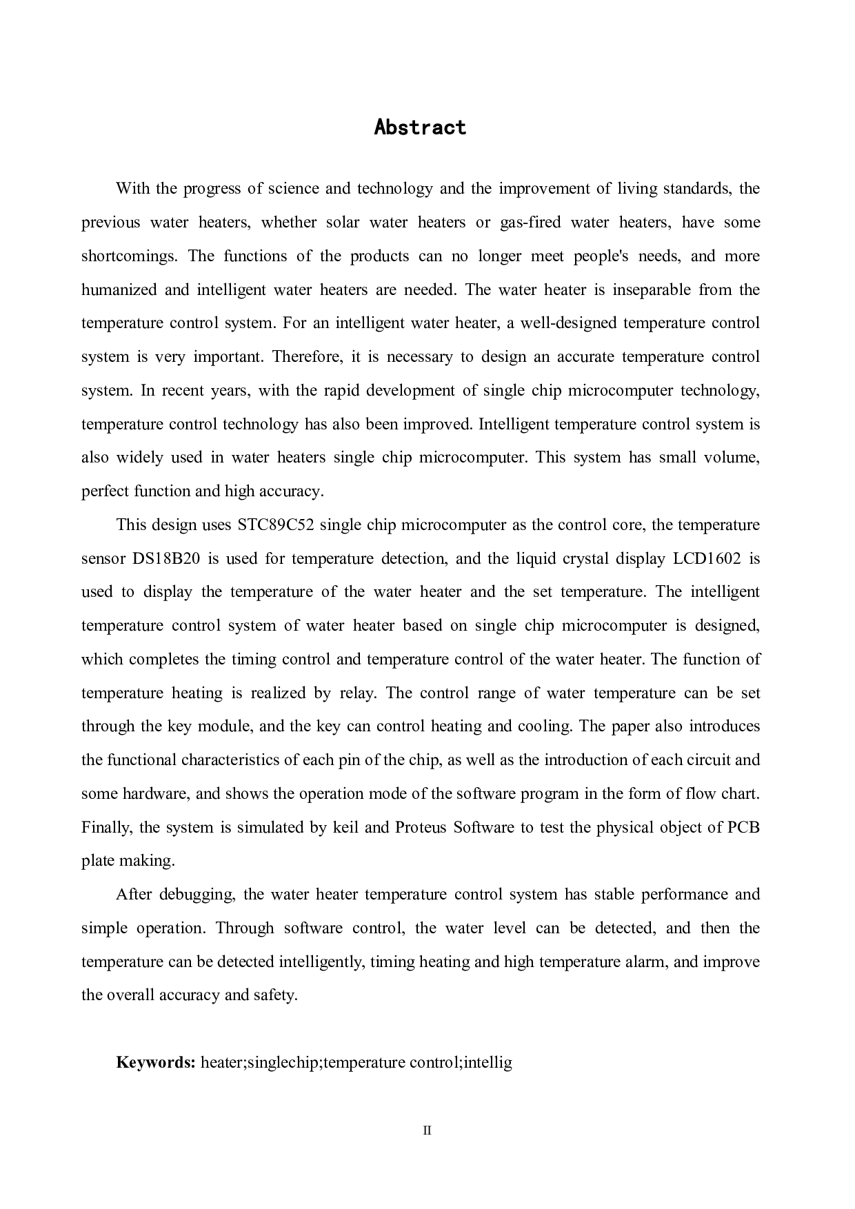 基于单片机的热水器智能温度控制系统的设计-13711字.pdf 第2页