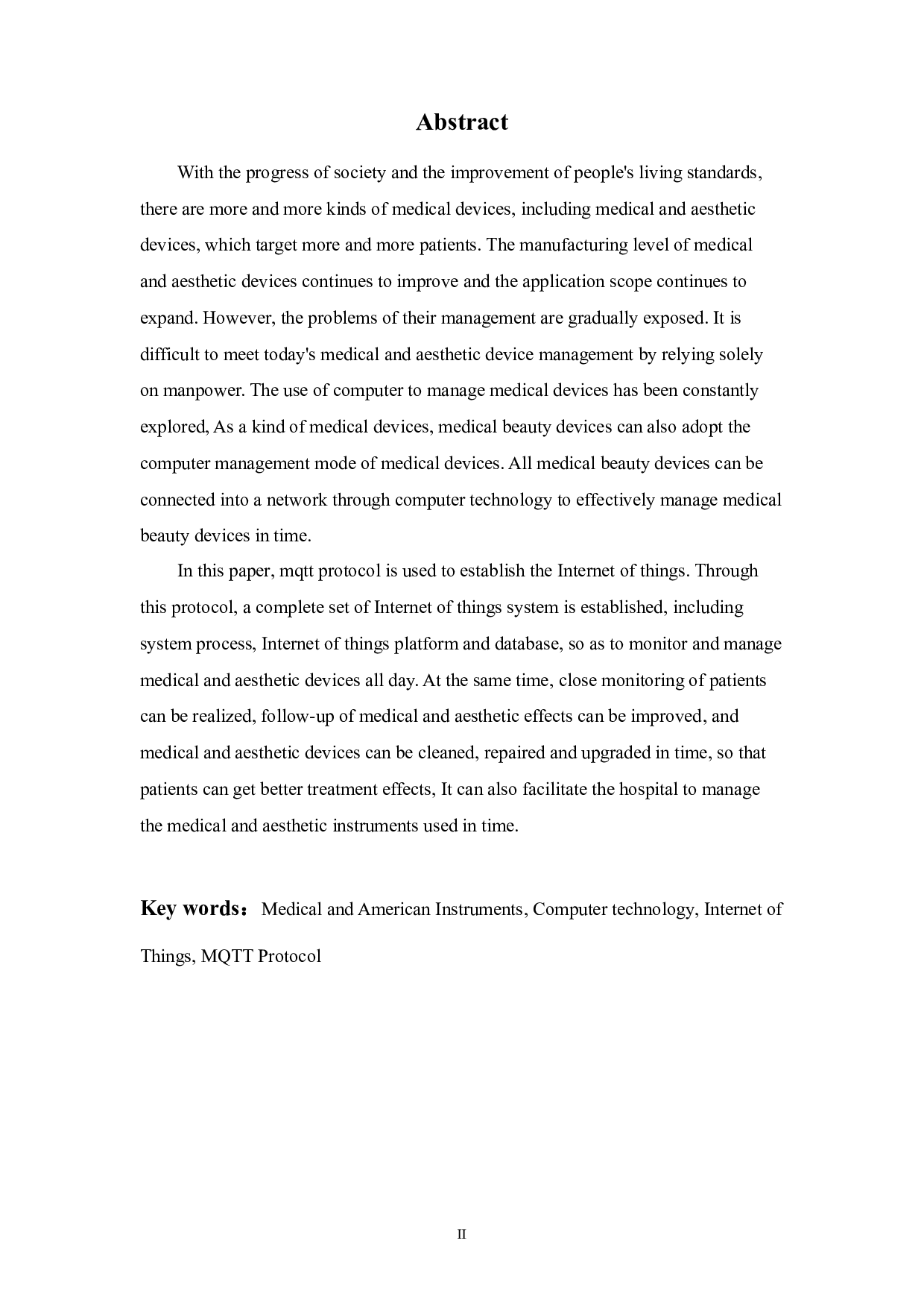 医美仪器的物联网人工智能云平台应用研究-20694字.docx 第3页