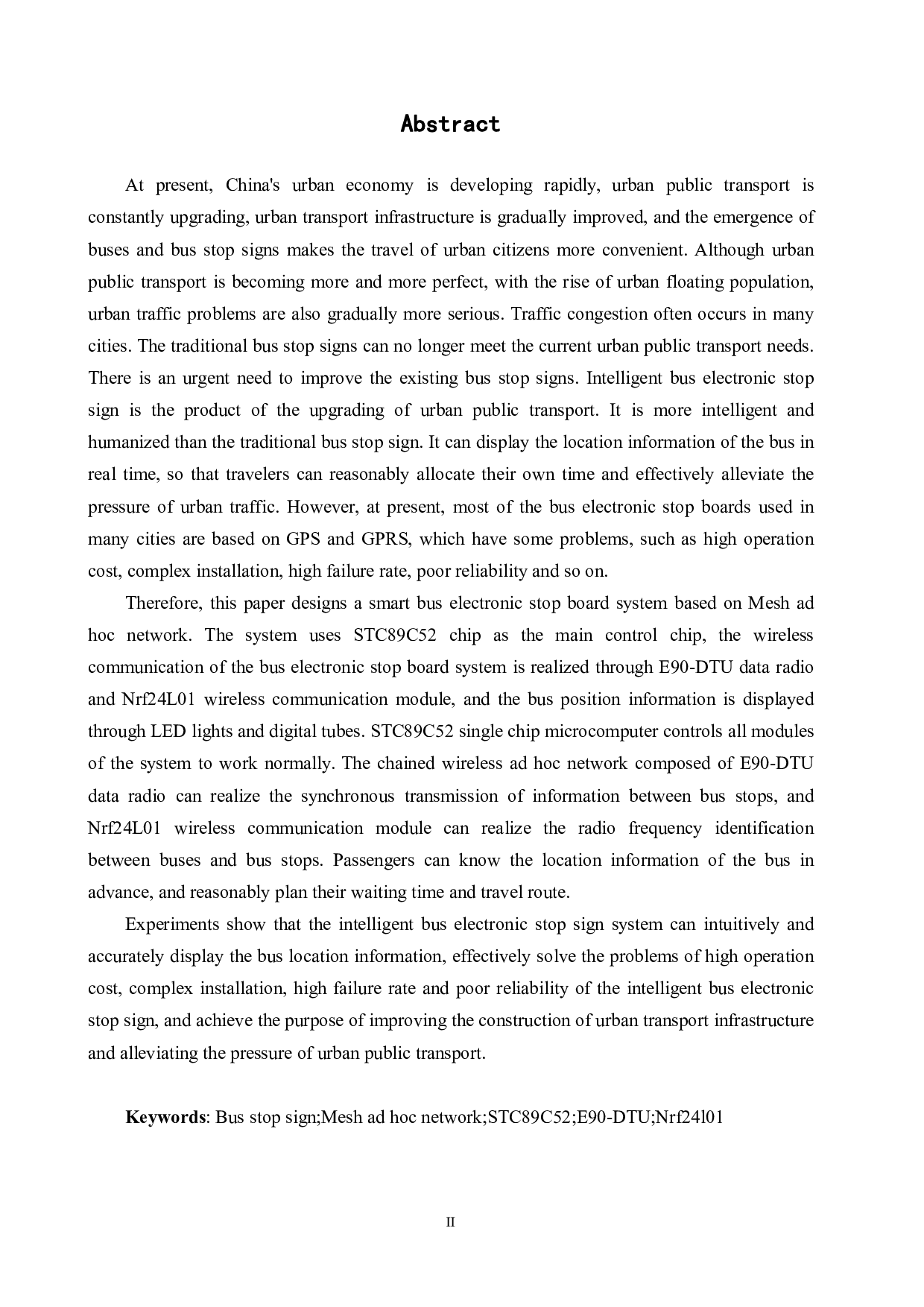 基于Mesh自组网的智慧公交电子站牌系统设计-14509字.pdf 第2页