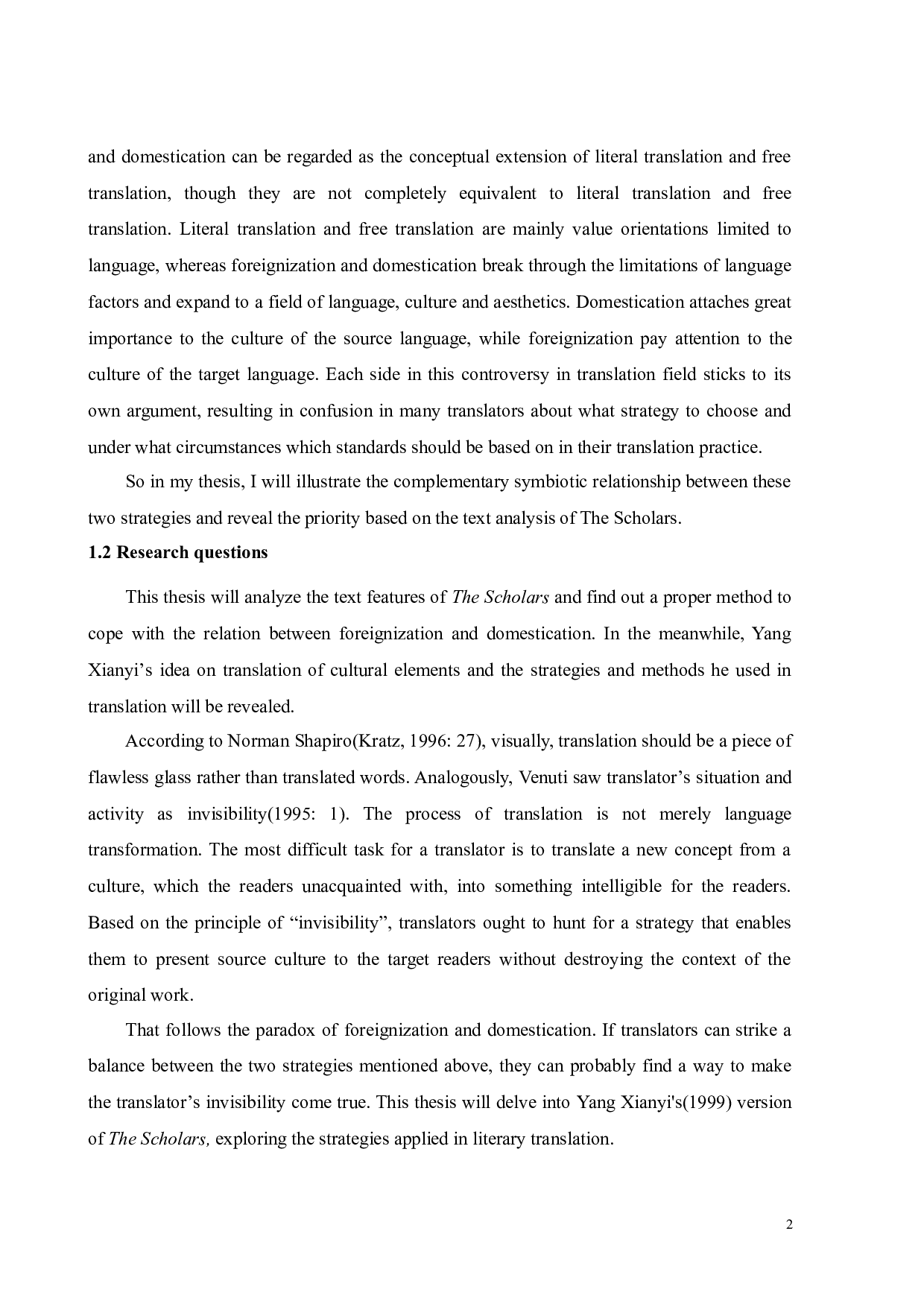 《归化与异化视角下《儒林外史》杨宪益英译本研究》-8227字.doc 第8页