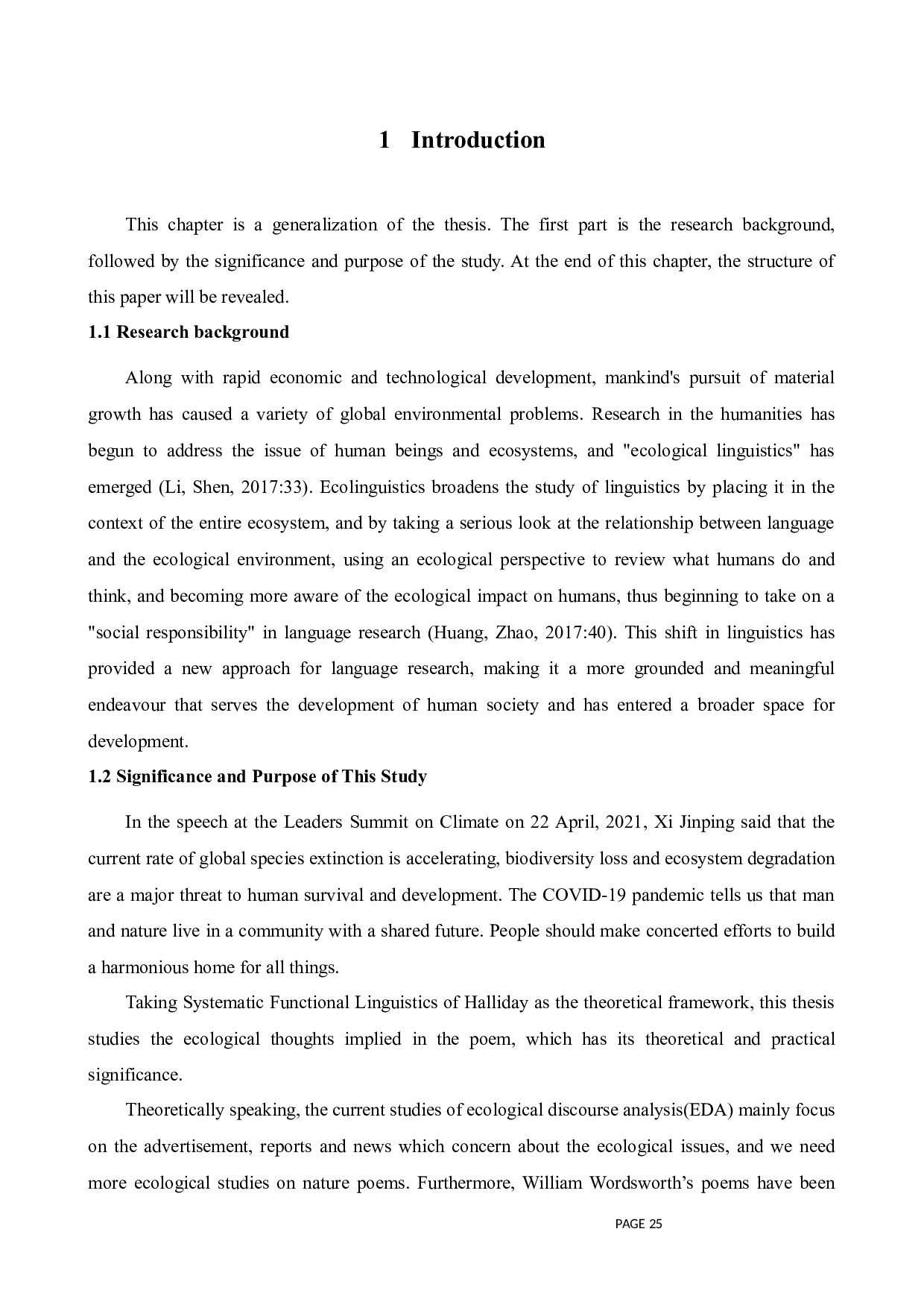 华兹华斯诗歌《早春诗行》生态话语分析-9288字.docx 第5页