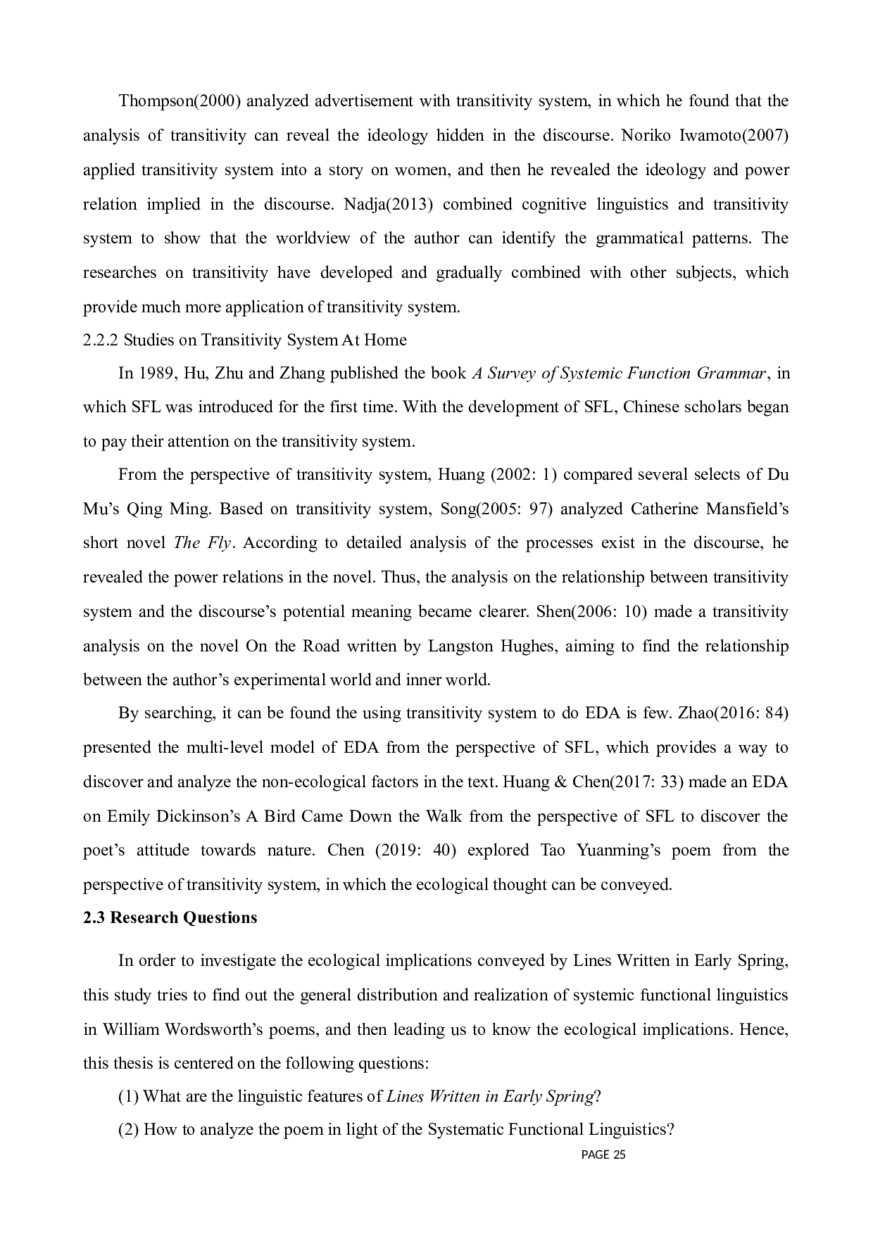 华兹华斯诗歌《早春诗行》生态话语分析-9288字.docx 第10页