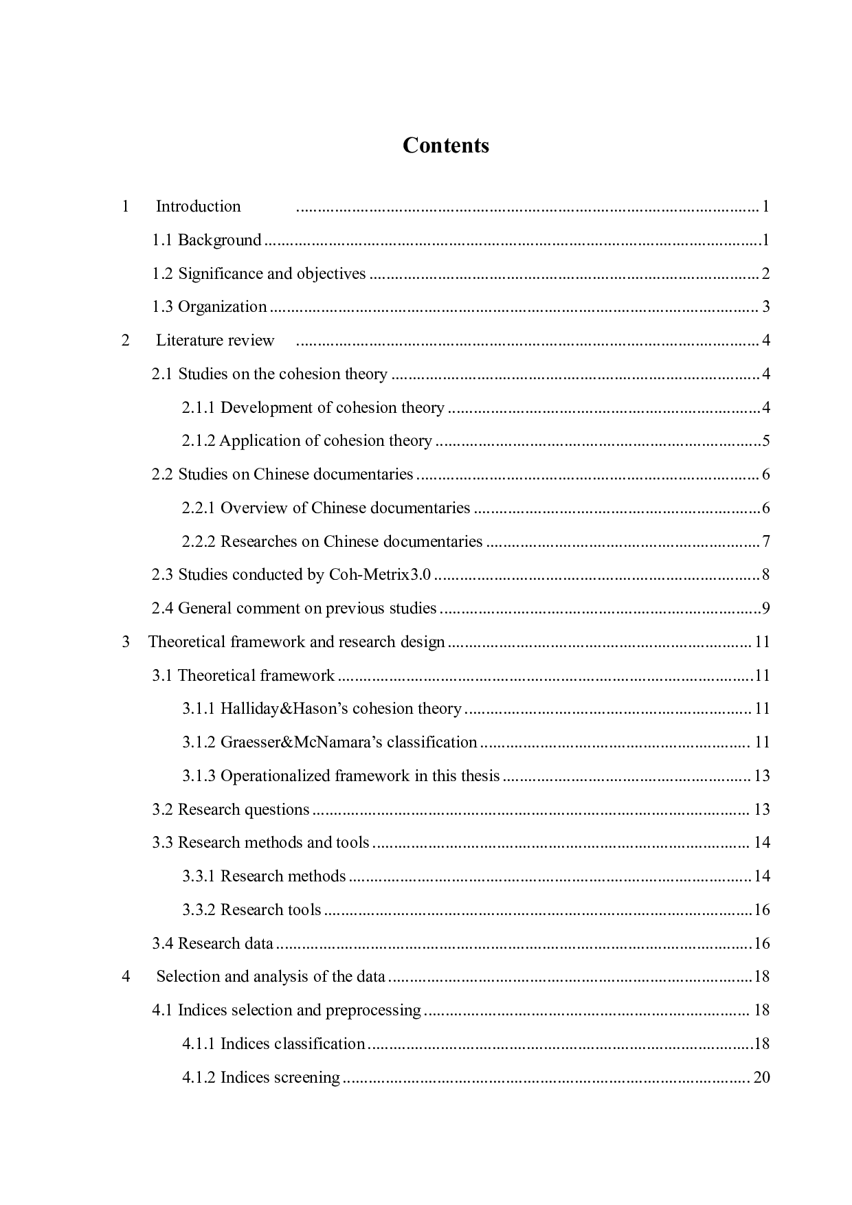 基于 Coh-Metrix 的中外纪录片英文文本的对比研究-14369字.pdf 第3页