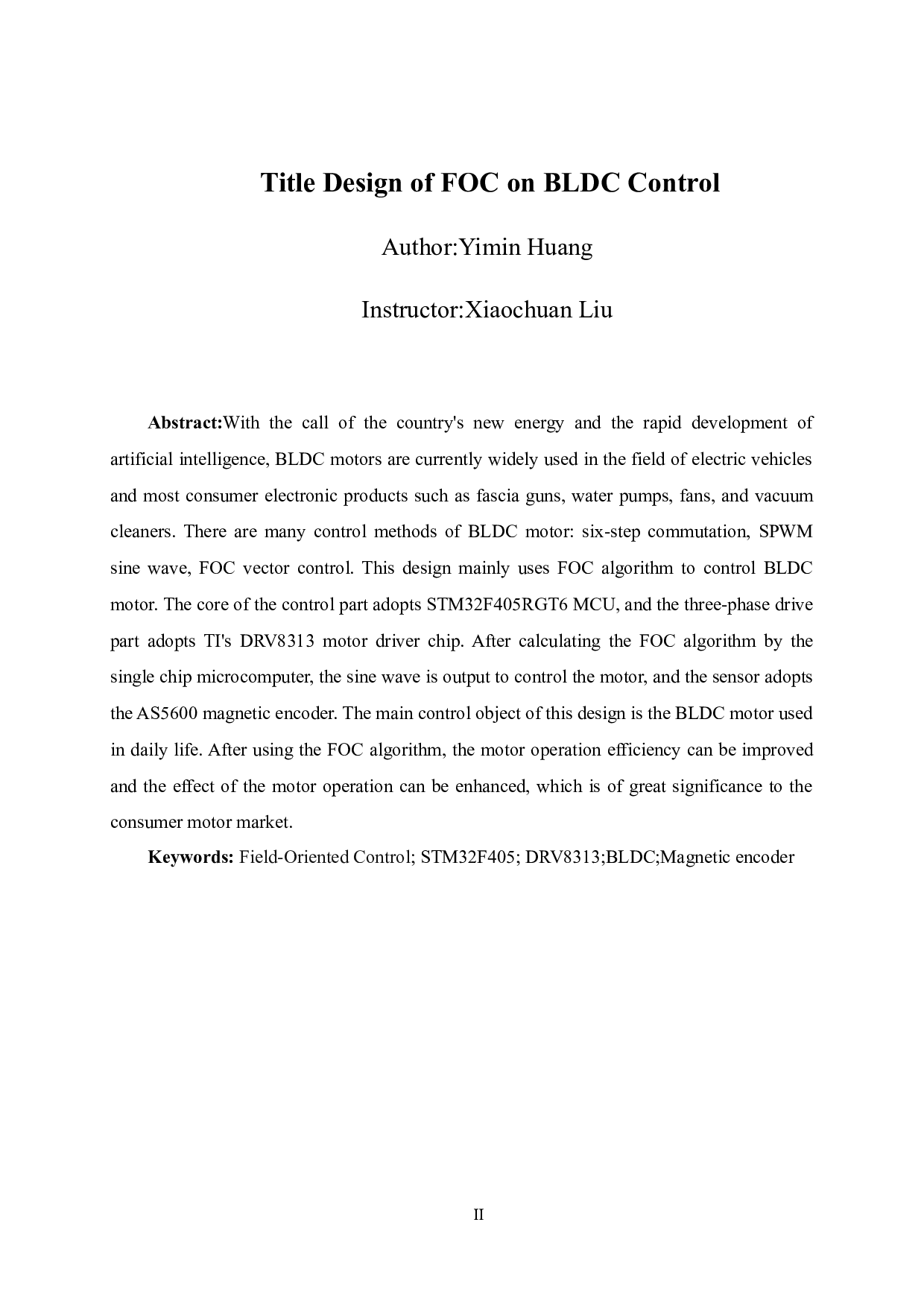 基于FOC无刷电机驱动设计-12492字.docx 第4页