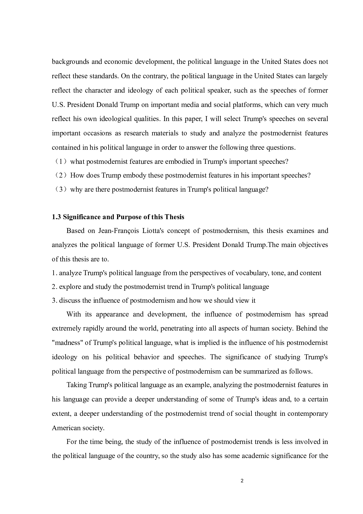 特朗普政治语言的后现代主义特色-8811字.docx 第5页