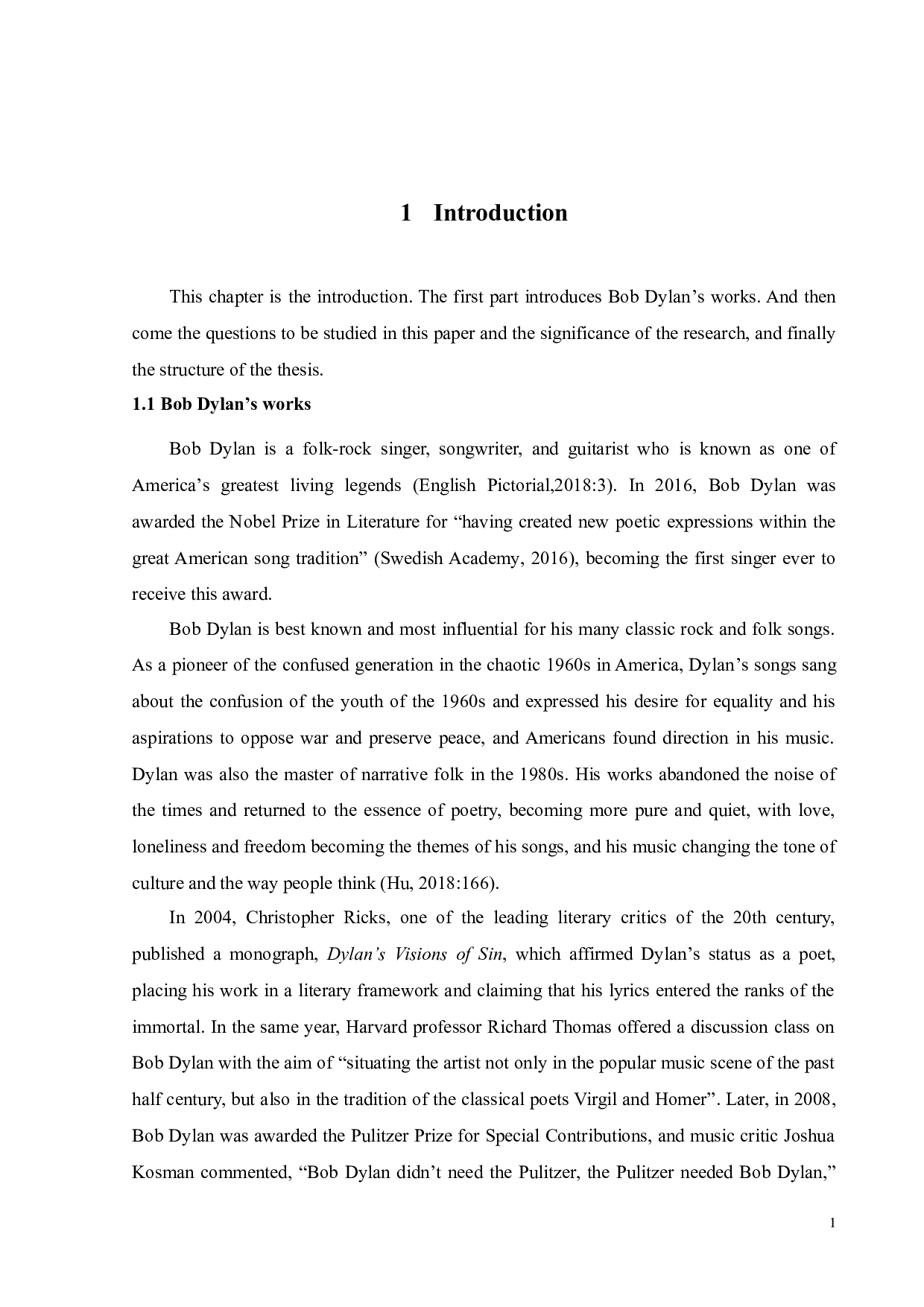 许渊冲&ldquo;三化论&rdquo;在鲍勃&middot;迪伦作品翻译中的应用-8767字.doc 第5页