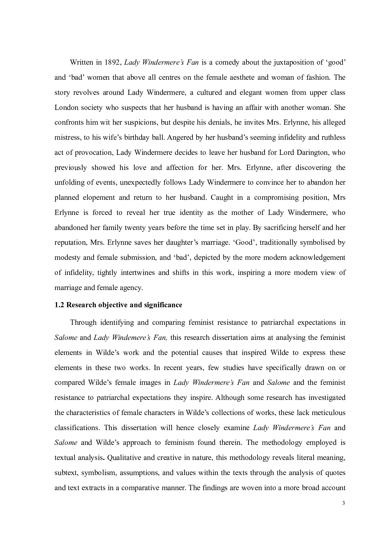 从《莎乐美》和《温德米尔夫人的扇子》看王尔德的女性主义思想-13788字.pdf 第6页