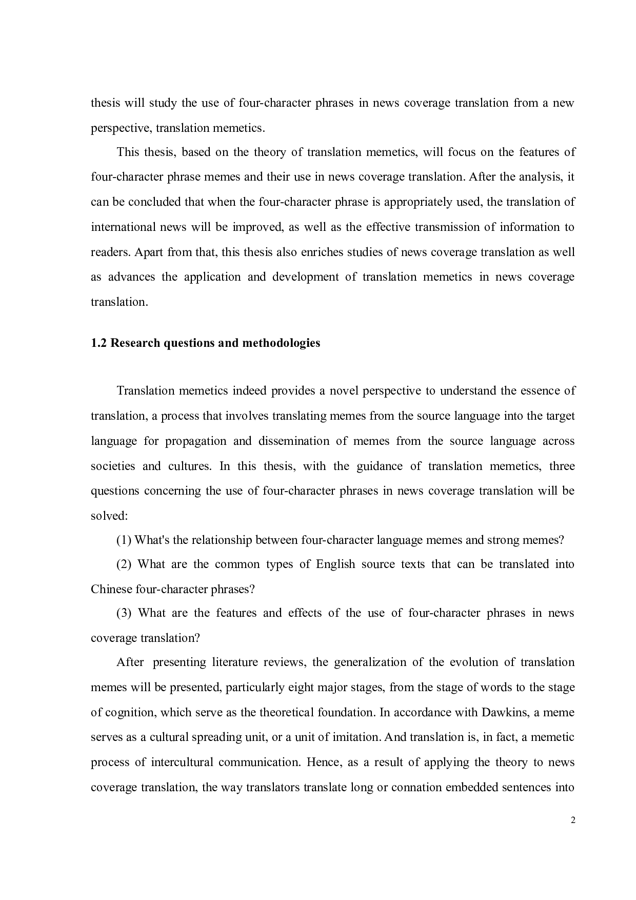 模因论视域下新闻翻译中四字格应用研究-13683字.docx 第7页