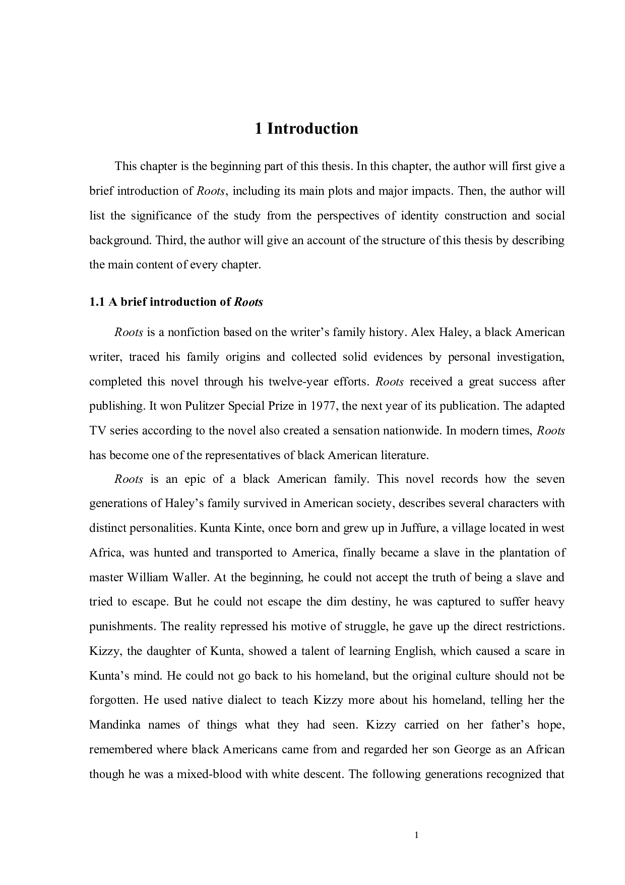 美国黑人跨文化身份在《根》中的构建-12065字.docx 第5页