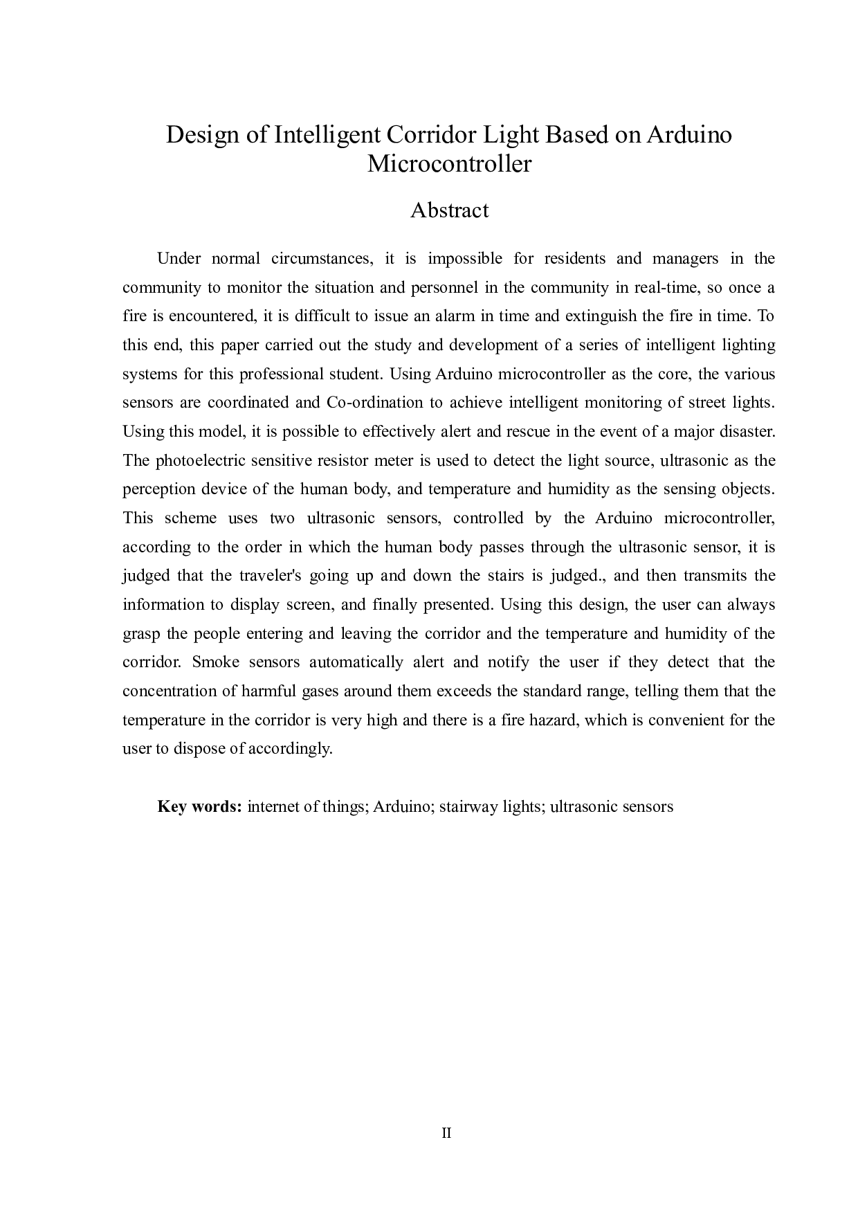 基于Arduino单片机的智能楼道灯的设计-12892字.doc 第2页