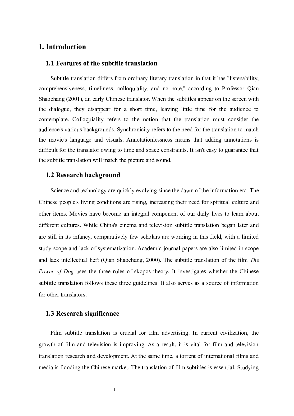 目的论视角下电影字幕翻译研究&mdash;以《犬之力》为例子-6158字.docx 第5页