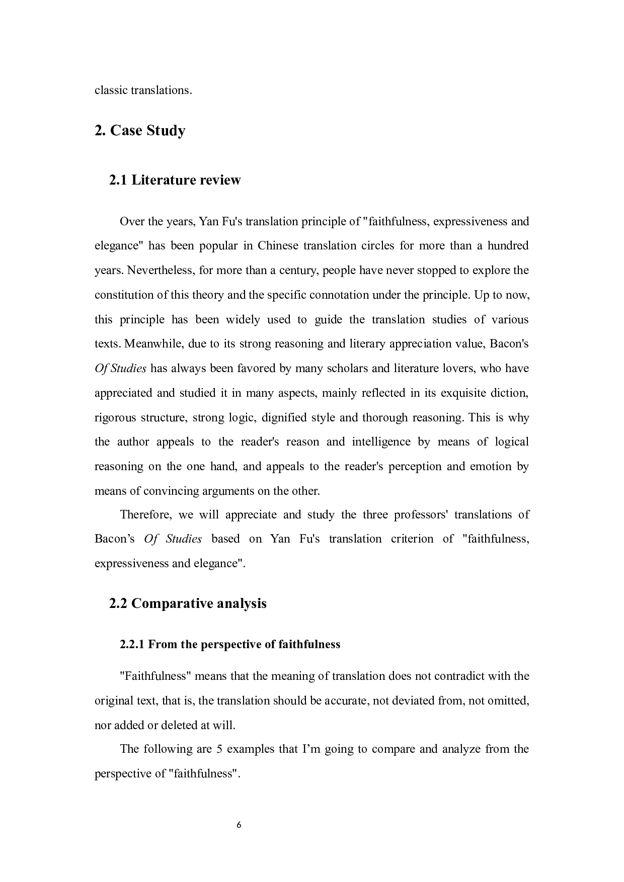 &ldquo;信达雅&rdquo;翻译标准指导下OfStudies汉译本对比研究-11329字.docx 第10页