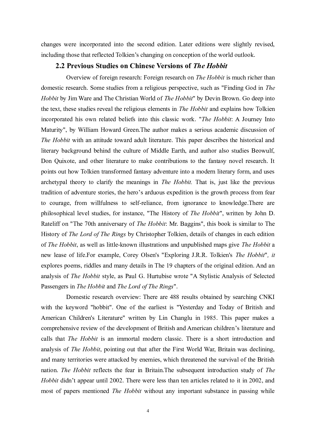 功能对等理论指导下的《霍比特人》汉译本对比分析-7940字.doc 第8页