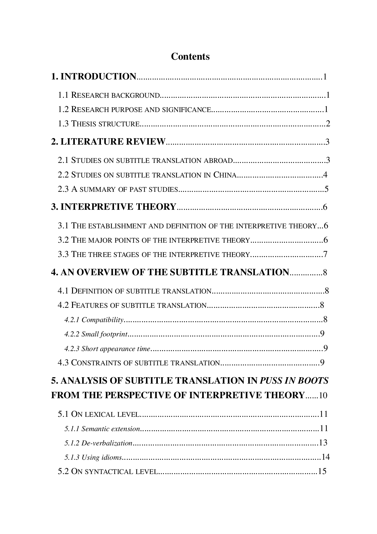 释意理论指导下分析电影《穿靴子的猫》字幕翻译-9161字.doc 第1页