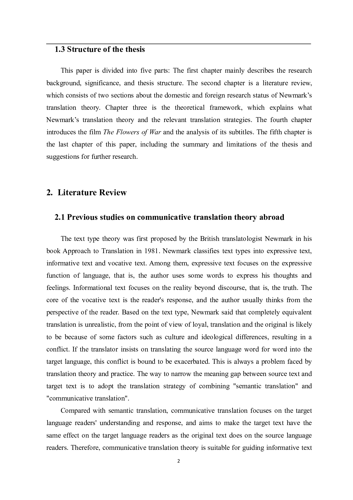 纽马克翻译理论下电影中文字幕的英译研究-6437字.pdf 第4页