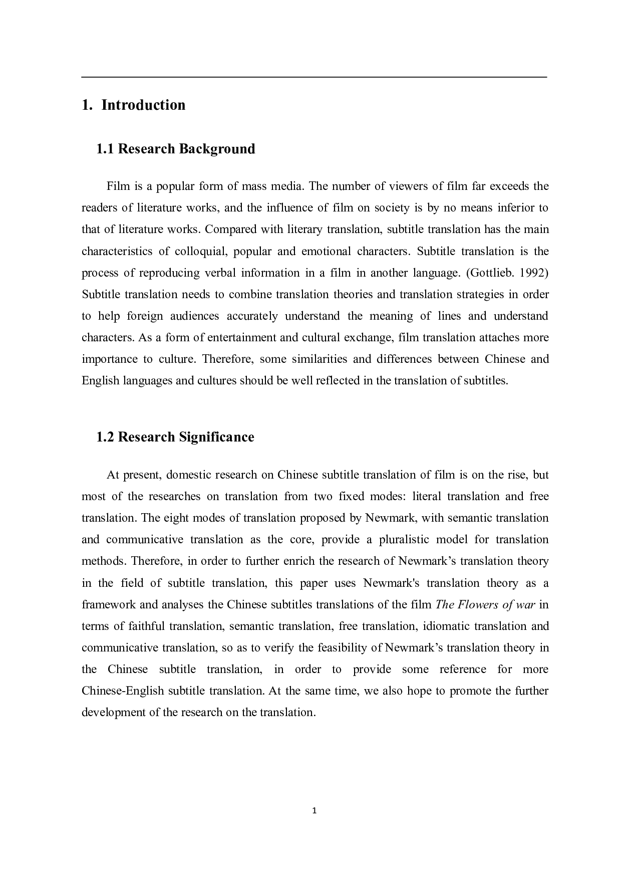 纽马克翻译理论下电影中文字幕的英译研究-6437字.pdf 第3页