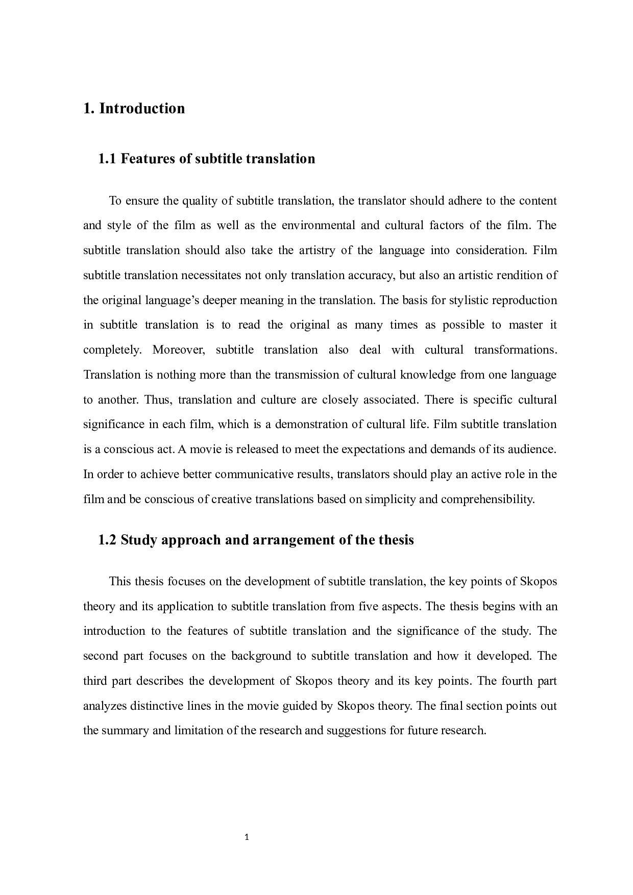 目的论视角下电影字幕翻译研究&mdash;&mdash;以《我和我的家乡》为例-7693字.docx 第4页