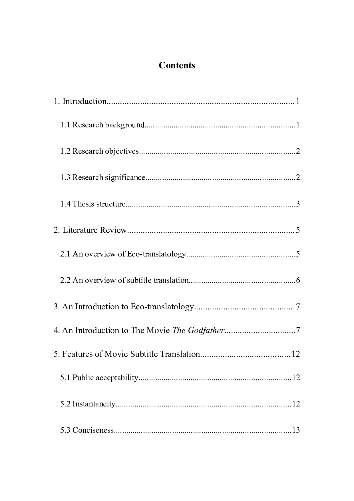 生态翻译学视角下的字幕翻译研究&mdash;&mdash;以电影《教父》为例-7372字.docx 第1页