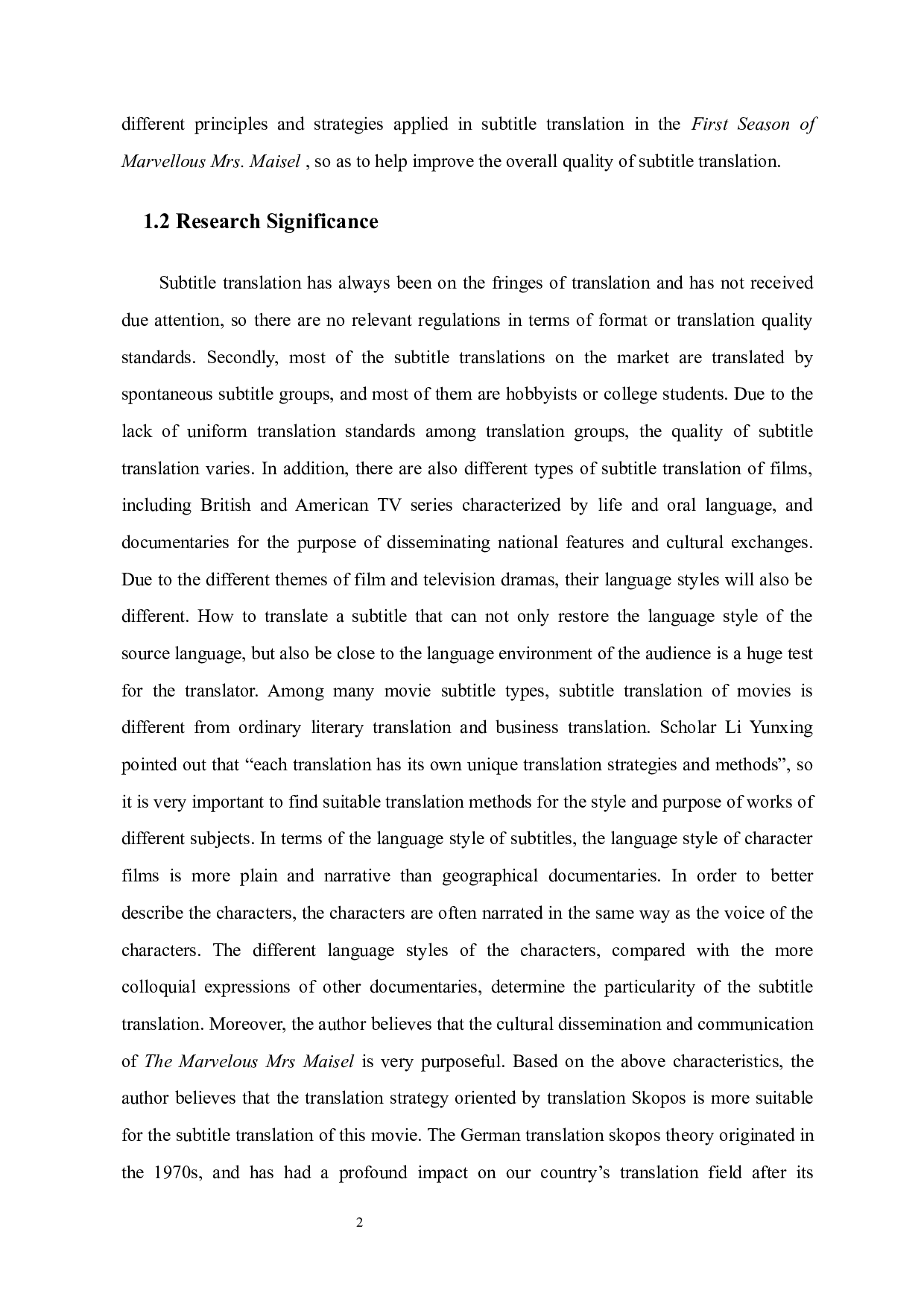 以目的论评析字幕翻译-以美剧《了不起的麦瑟尔夫人》第一季为例-6929字.docx 第5页