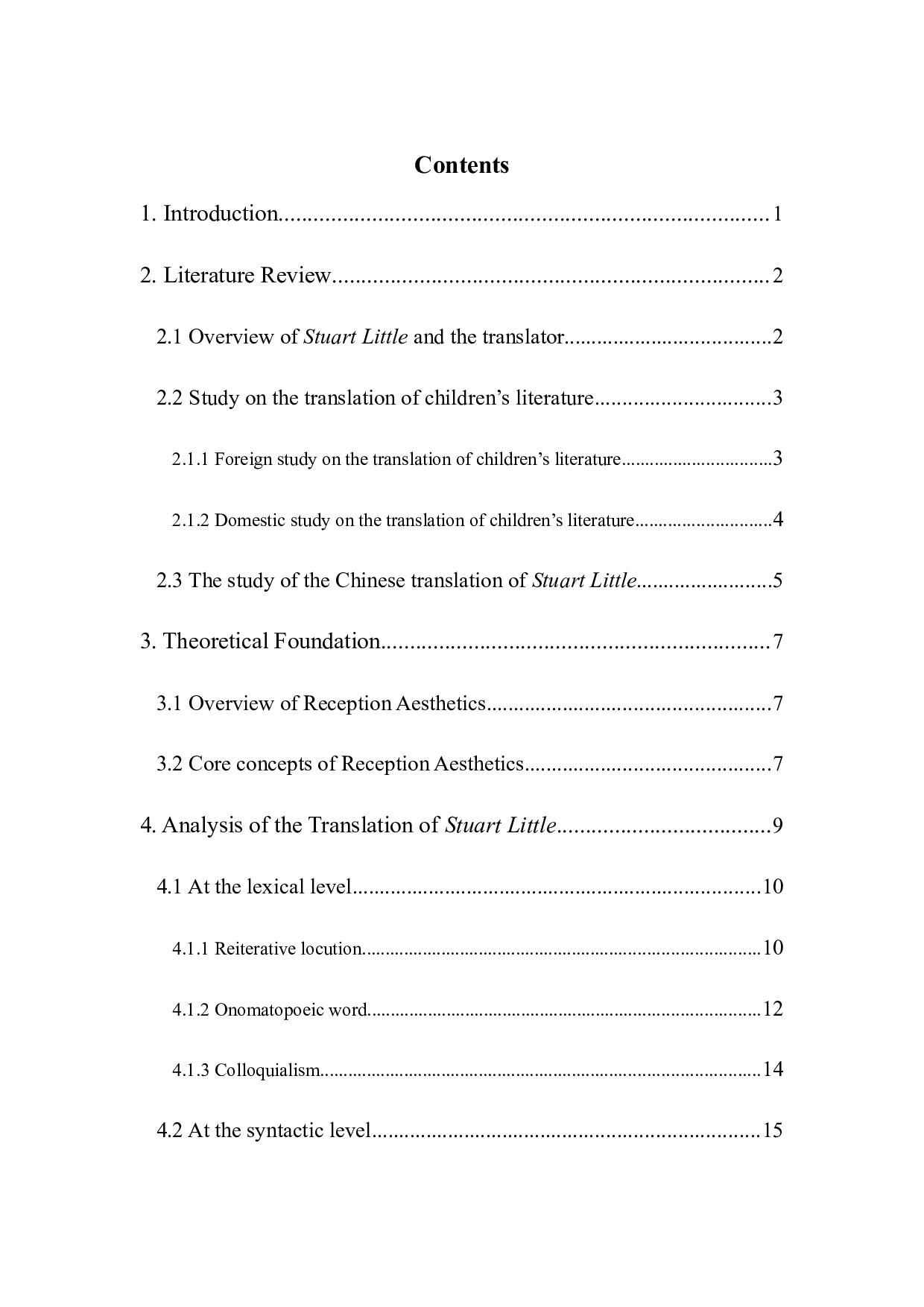 接受美学视角下儿童文学翻译研究&mdash;&mdash;以《精灵鼠小弟》为例-9084字.docx 第1页