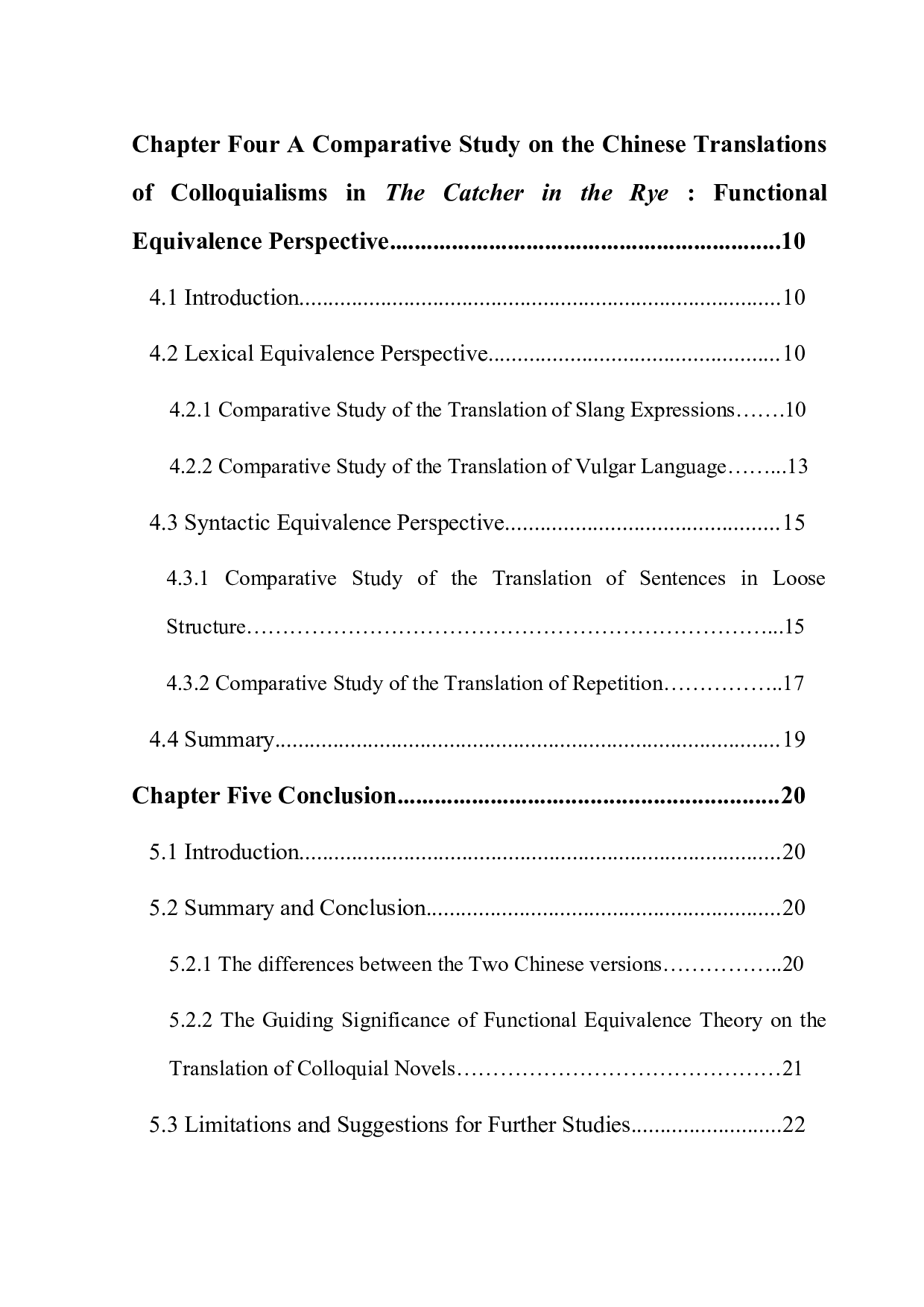 从功能对等的角度比较《麦田里的守望者》中俗语的汉译-8420字.docx 第3页