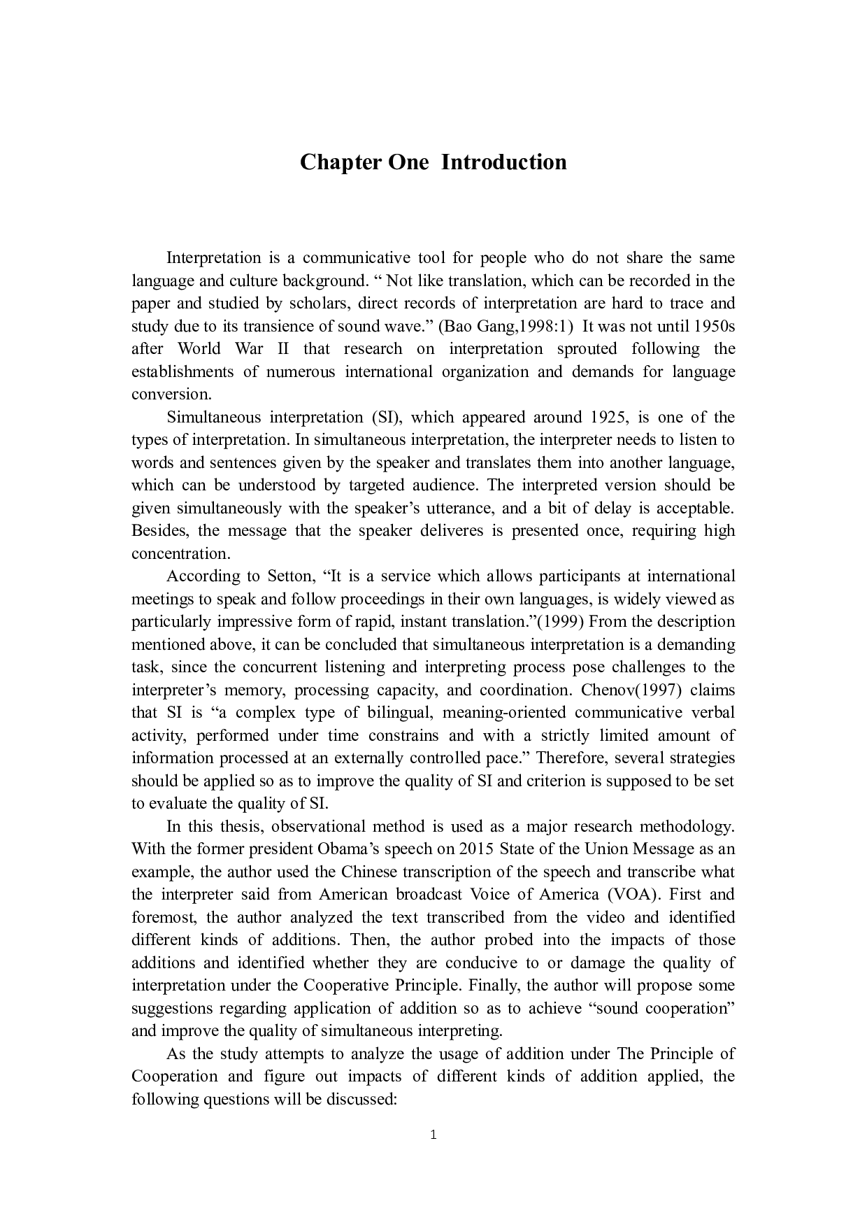 合作原则下英汉同声传译添加策略研究&mdash;&mdash;以奥巴马2015年国情咨文演讲为例-29336字.docx 第5页