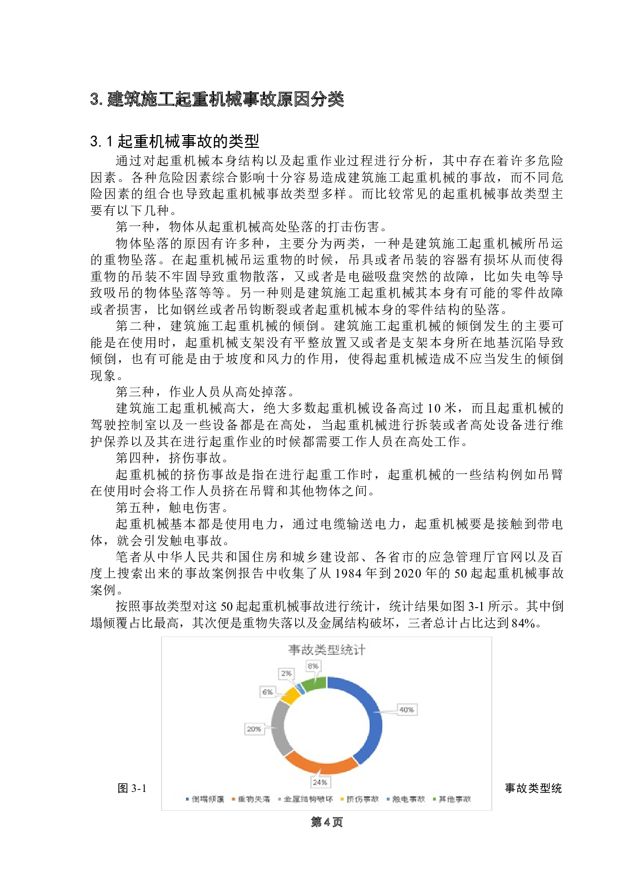 建筑施工起重机械事故原因分类与统计-8650字.doc 第7页